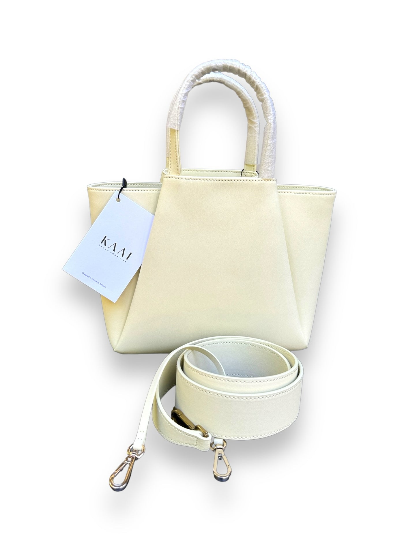 KAAI Yellow Leaf Handbag