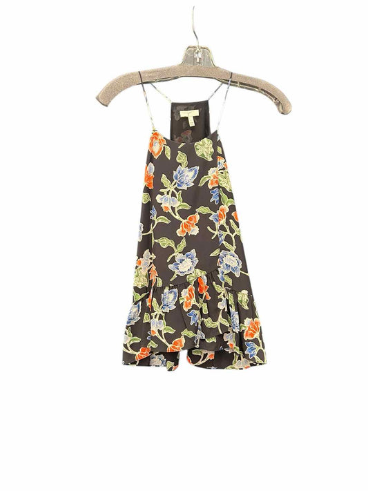 Joie Size Small Black Multi Blouse