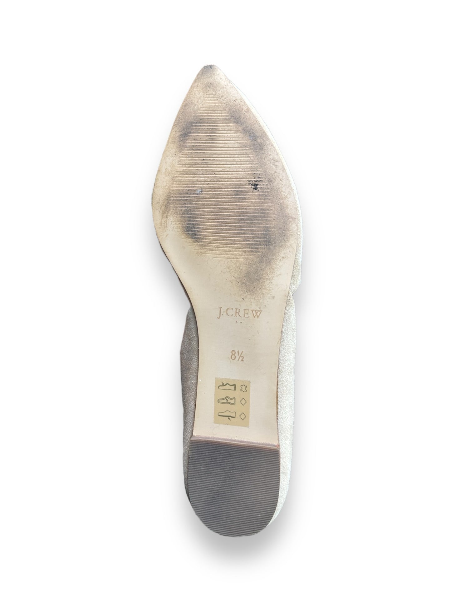 J. Crew Shoe Size 8.5 Beige Flats