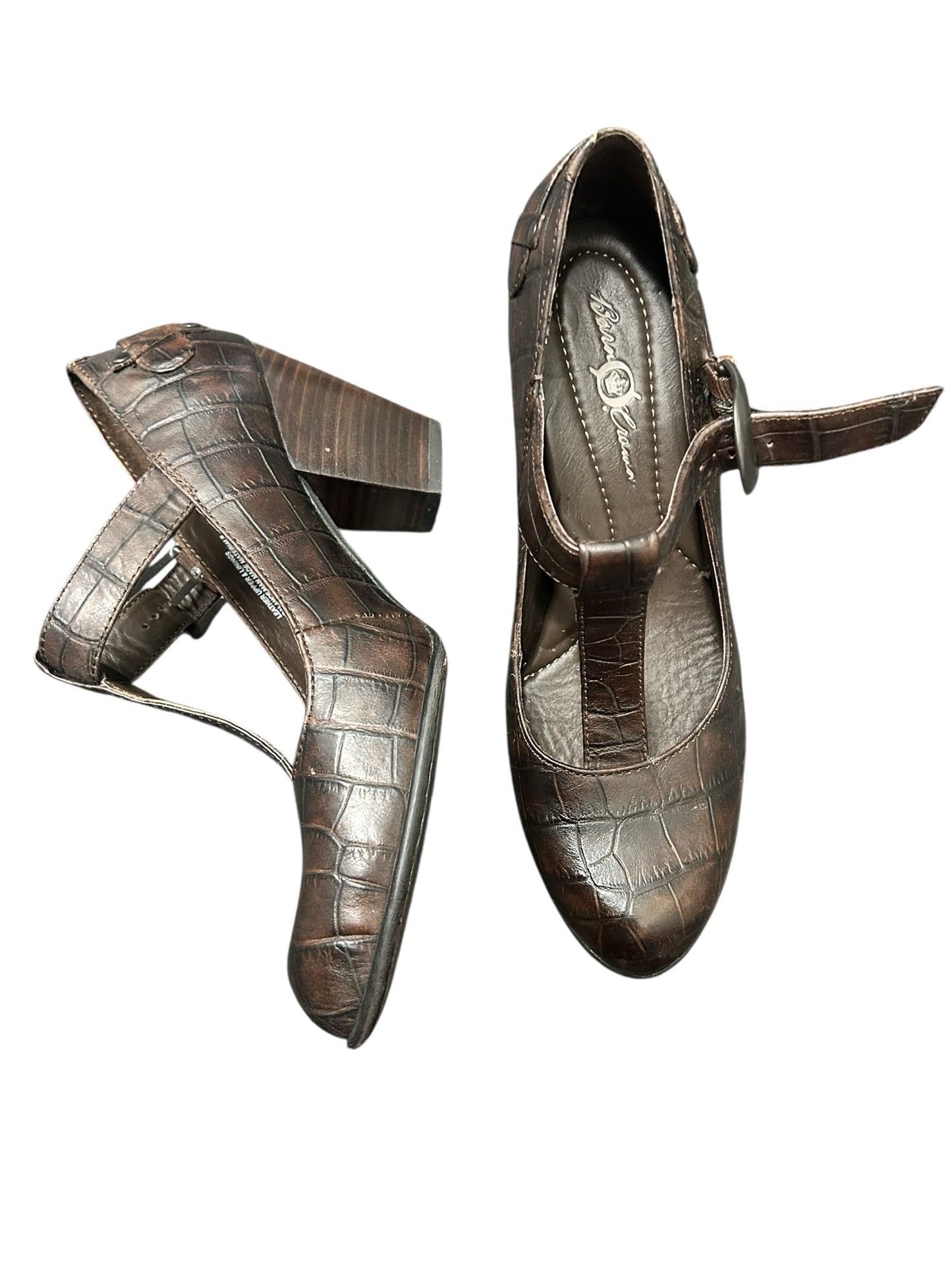 Born Shoe Size 8 Brown Shoes