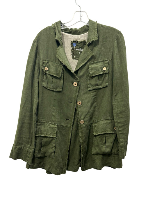 Yuvita Size Small Olive Jacket