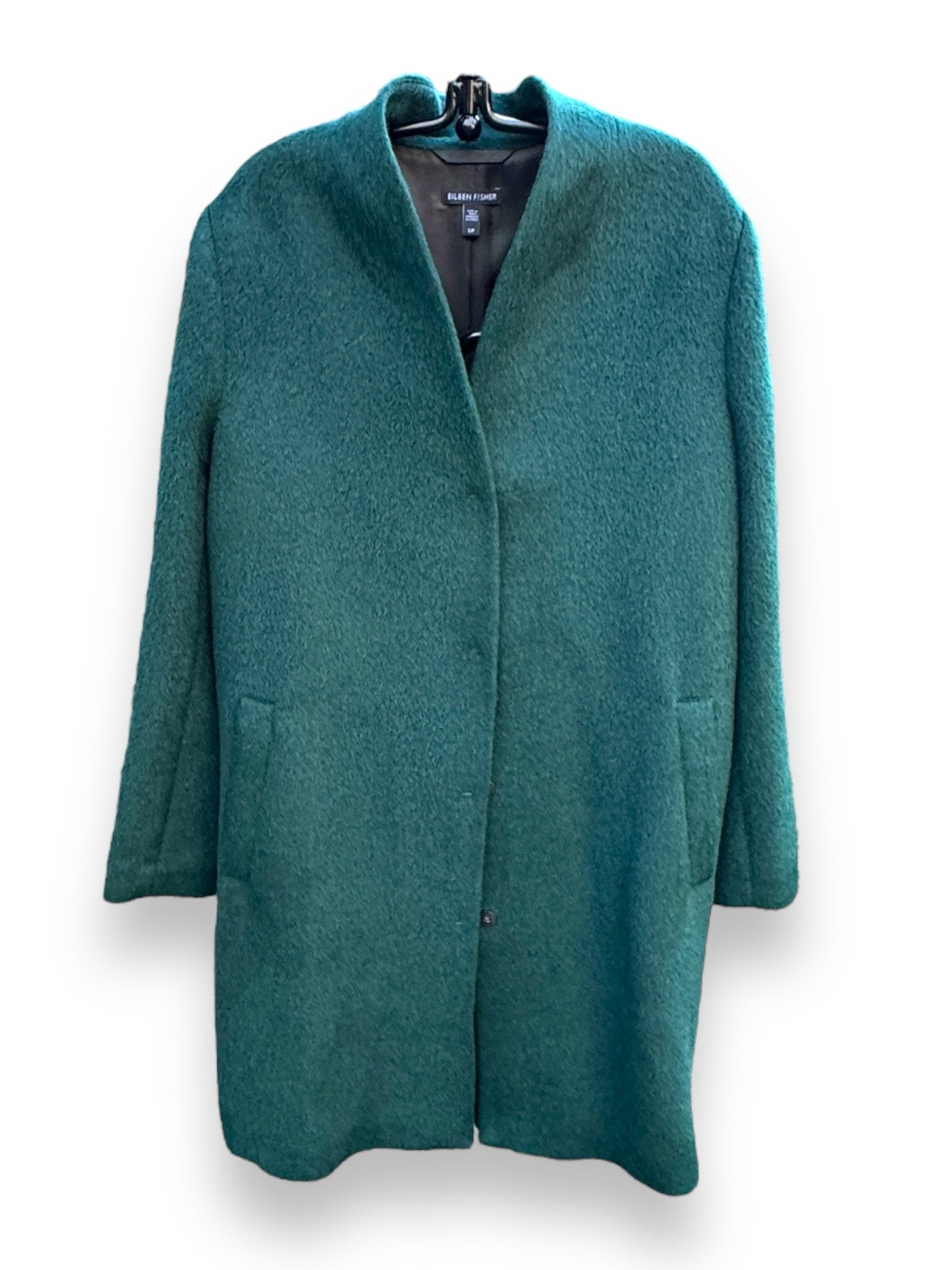 Eileen Fisher Size Small Green Coat