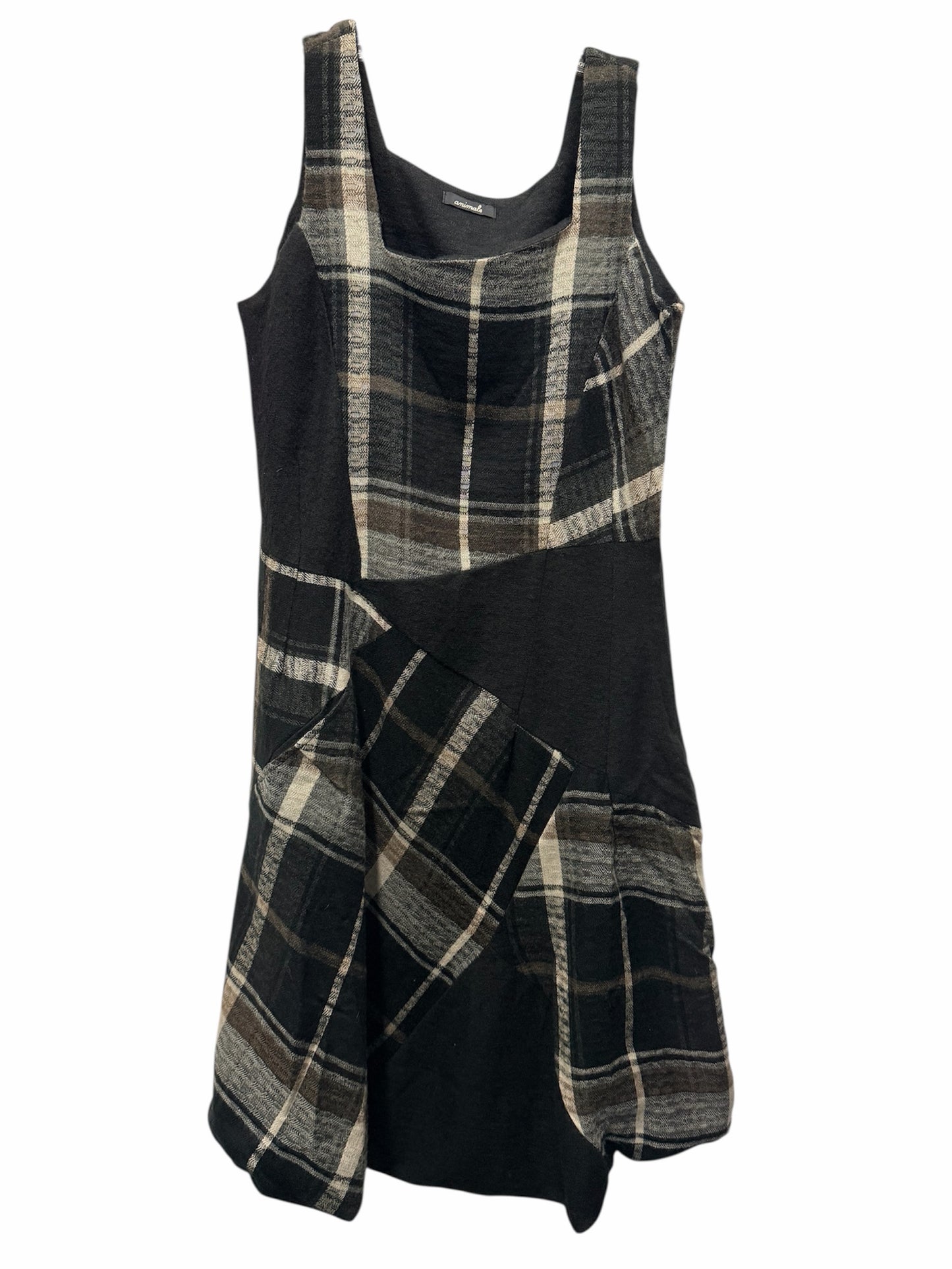 Animale Size 8/10 Black & Brown Dress