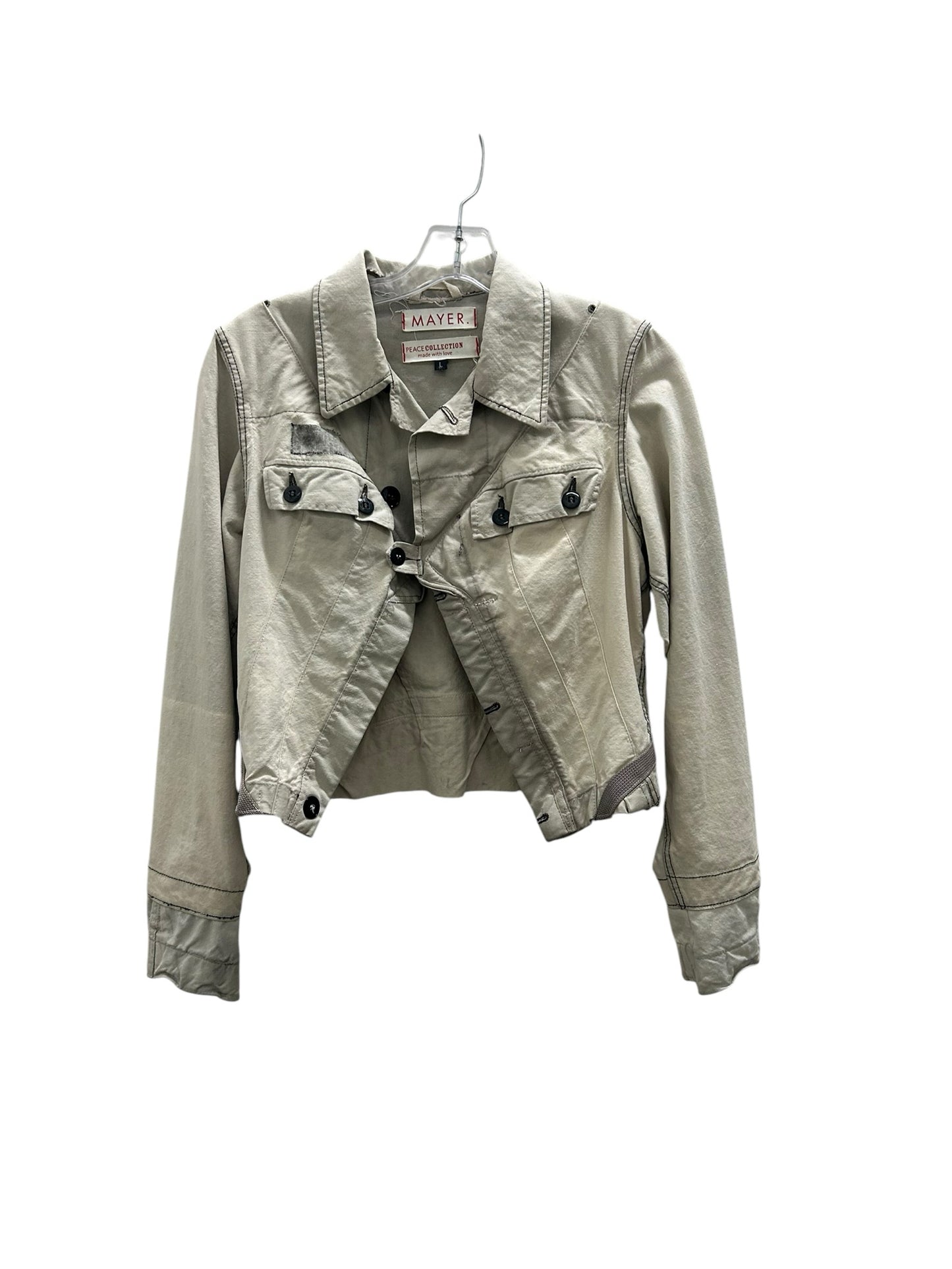 Mayer Size Small Beige Jacket