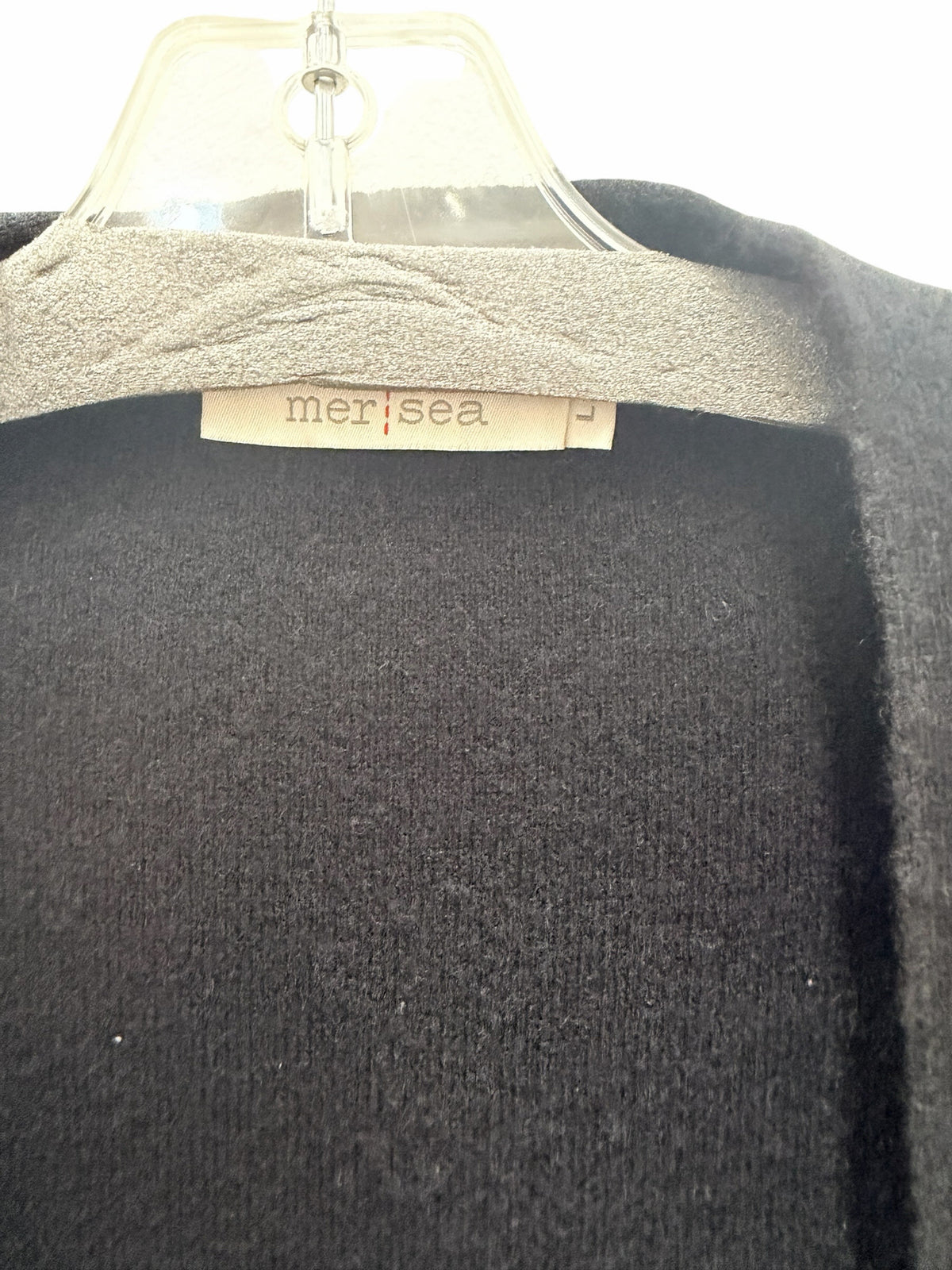 Mer Sea Size Large Black Coat