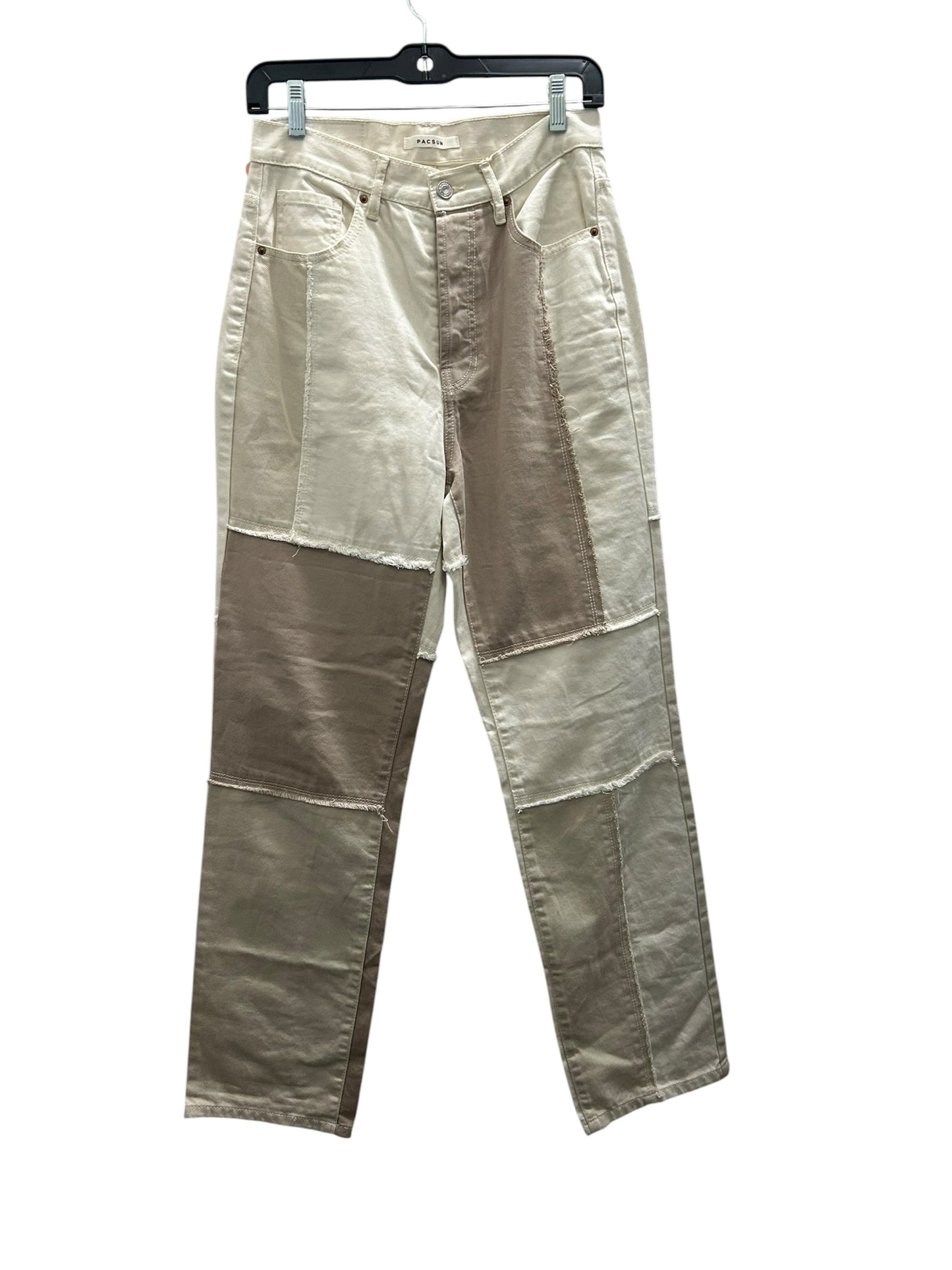 Pacsun Size 2/4 Beige & Ivory Jeans