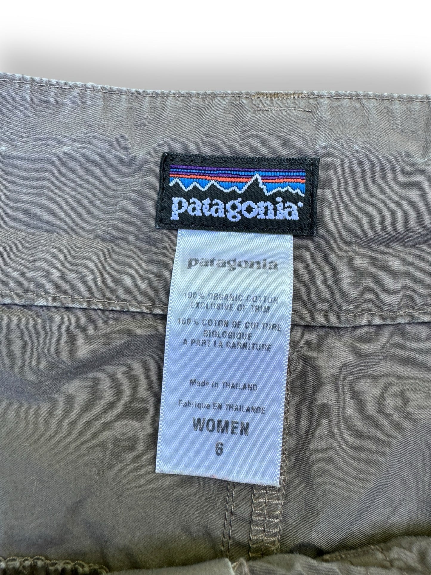 Patagonia Size 6 Brown Shorts