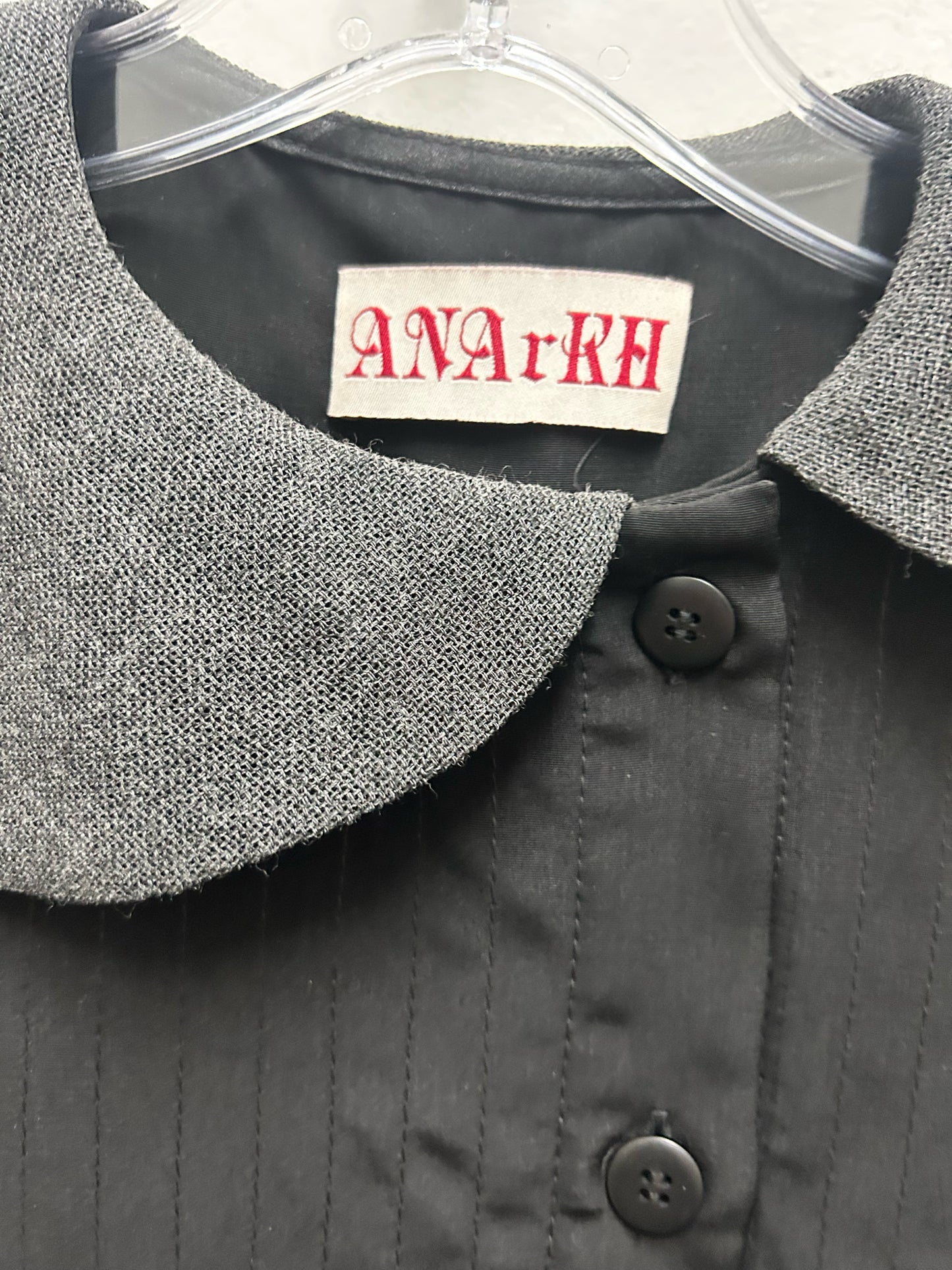 Anarkh Size Small Black & Gray Dress