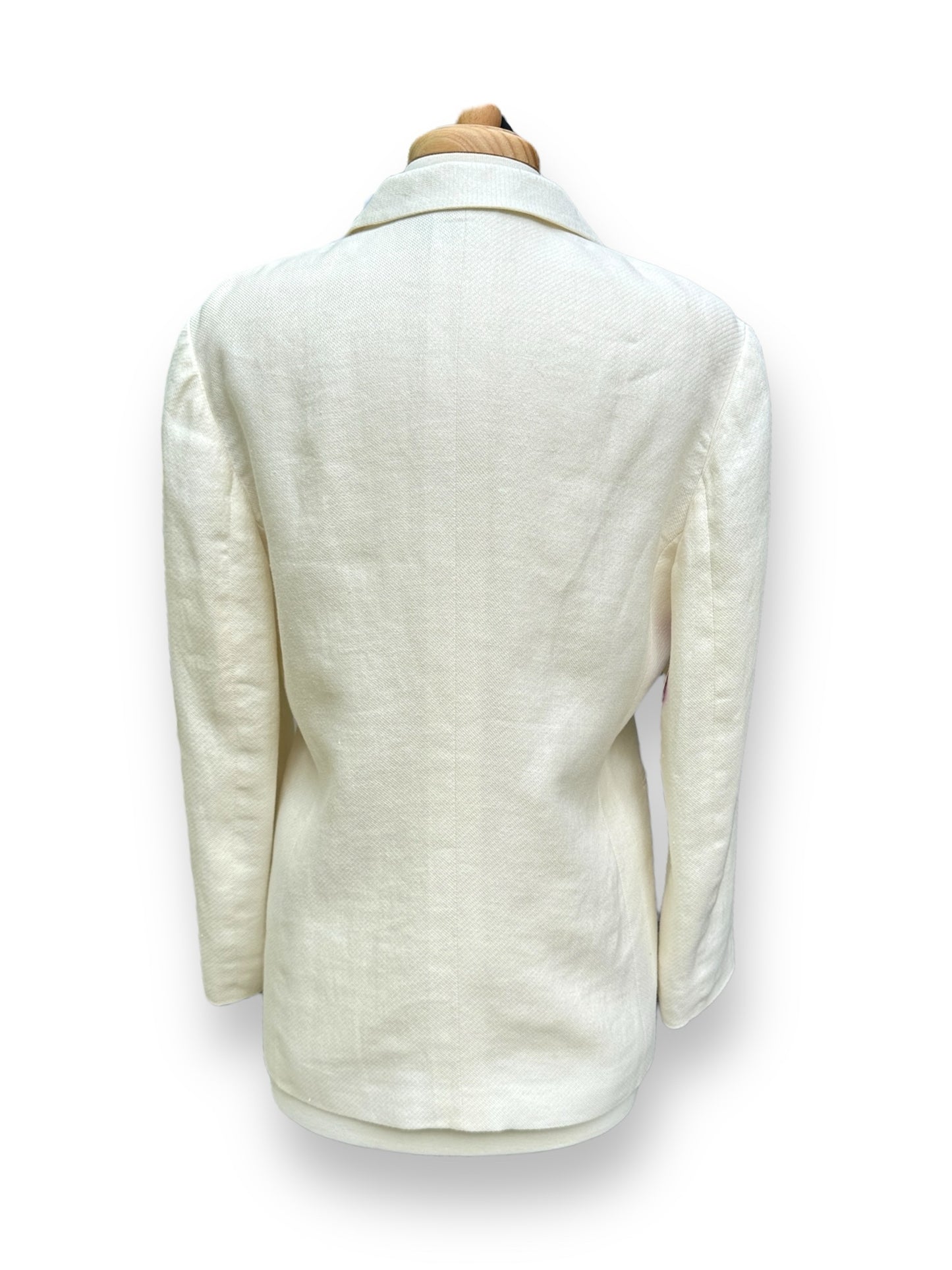 Giorgio Armani Size 8 Ivory Blazer