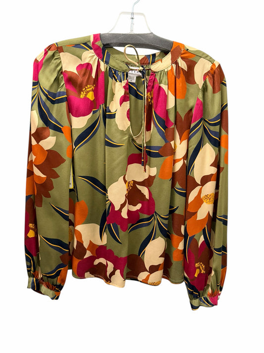 Velvet Size X  Small Olive Print Blouse