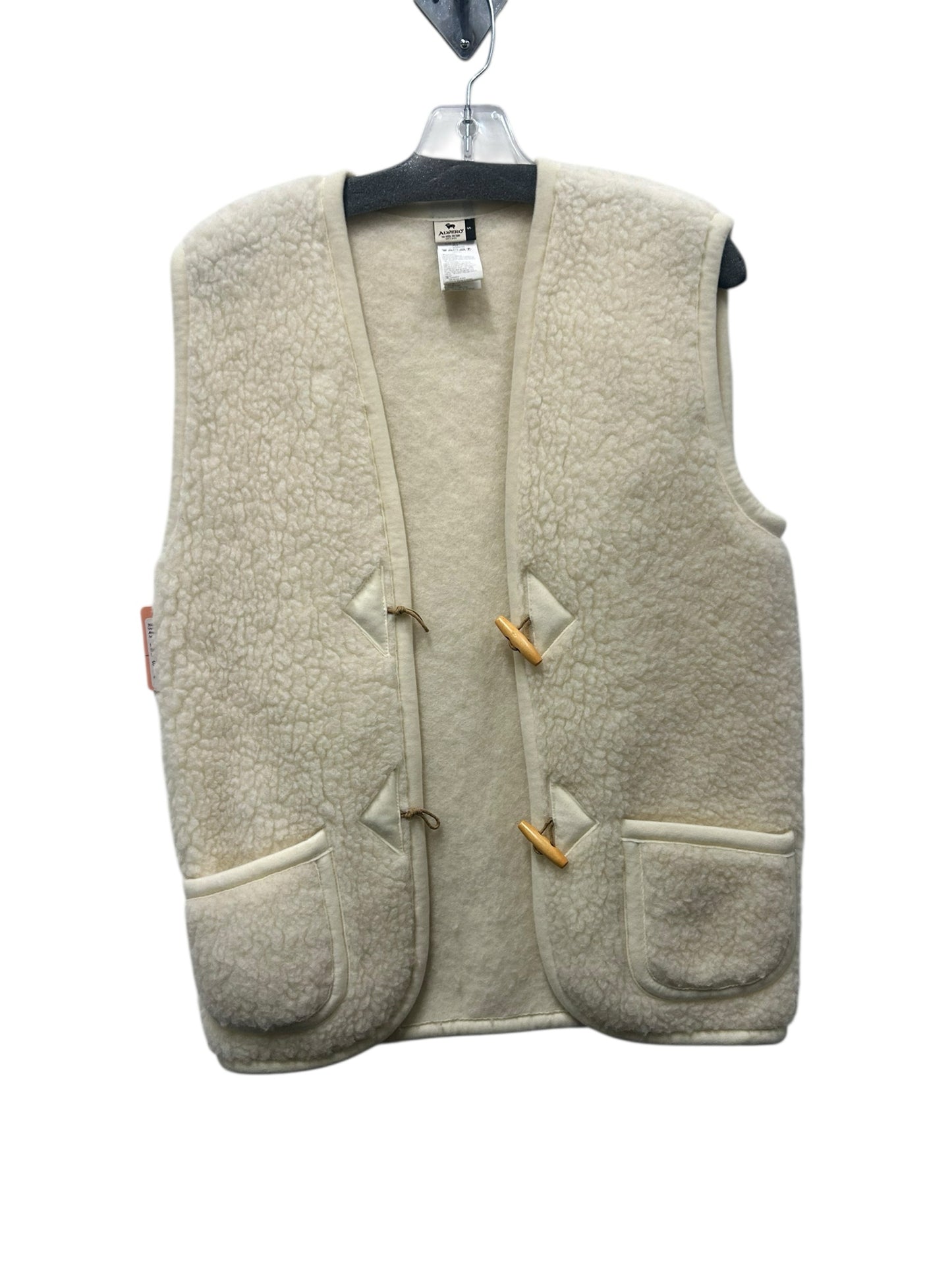 Alwero Size Small Ivory Vest