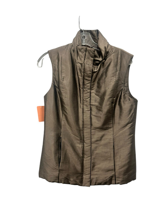 Silk Culture Size 6 Taupe Vest