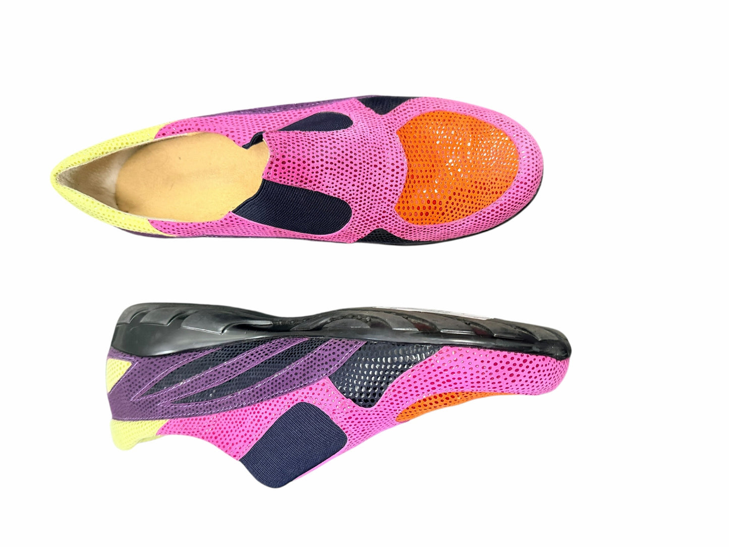 Van Eli Shoe Size 8.5 Pink & Green Shoes