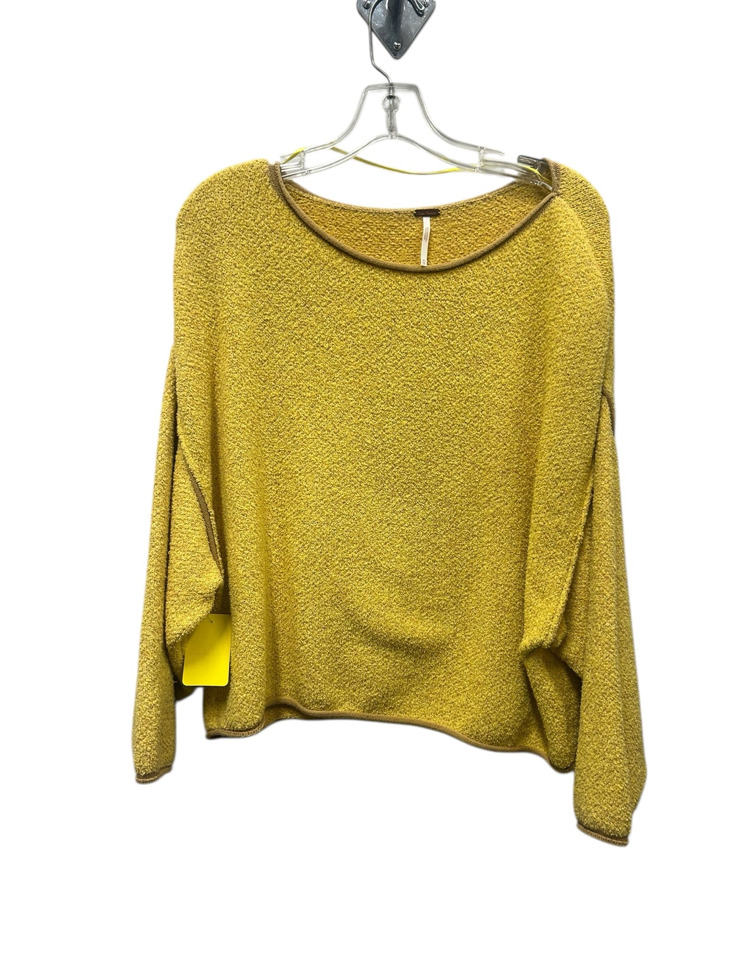 Free People Size XS/Small Yellow Sweater