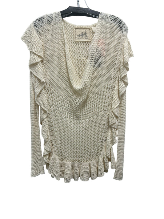 Angel of the North Size Small Ivory Sweater
