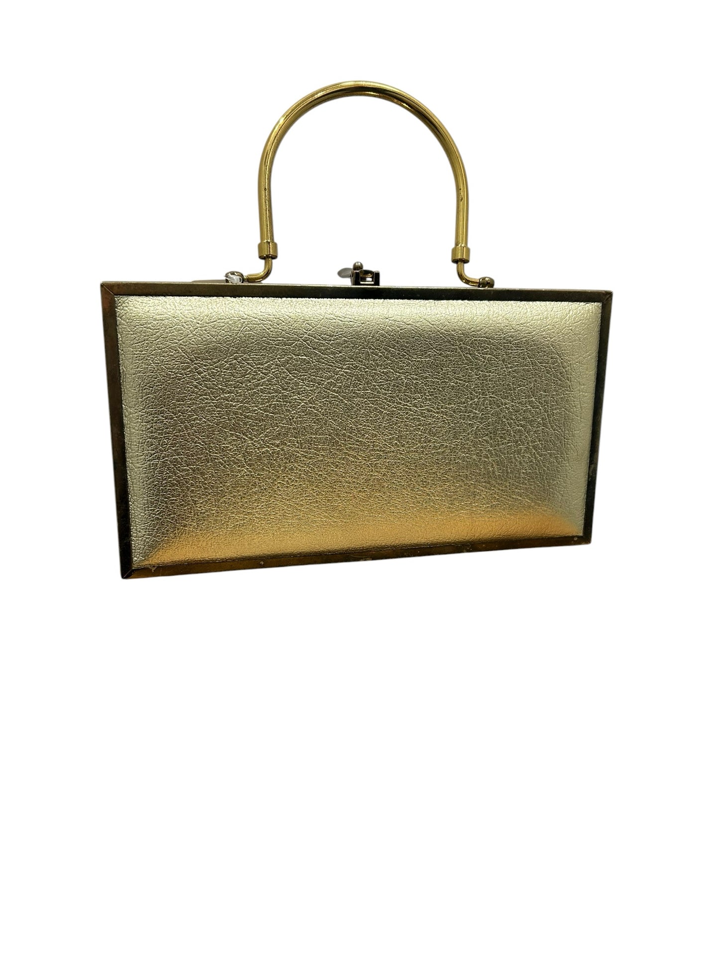 Lou Taylor Gold Metallic Handbag