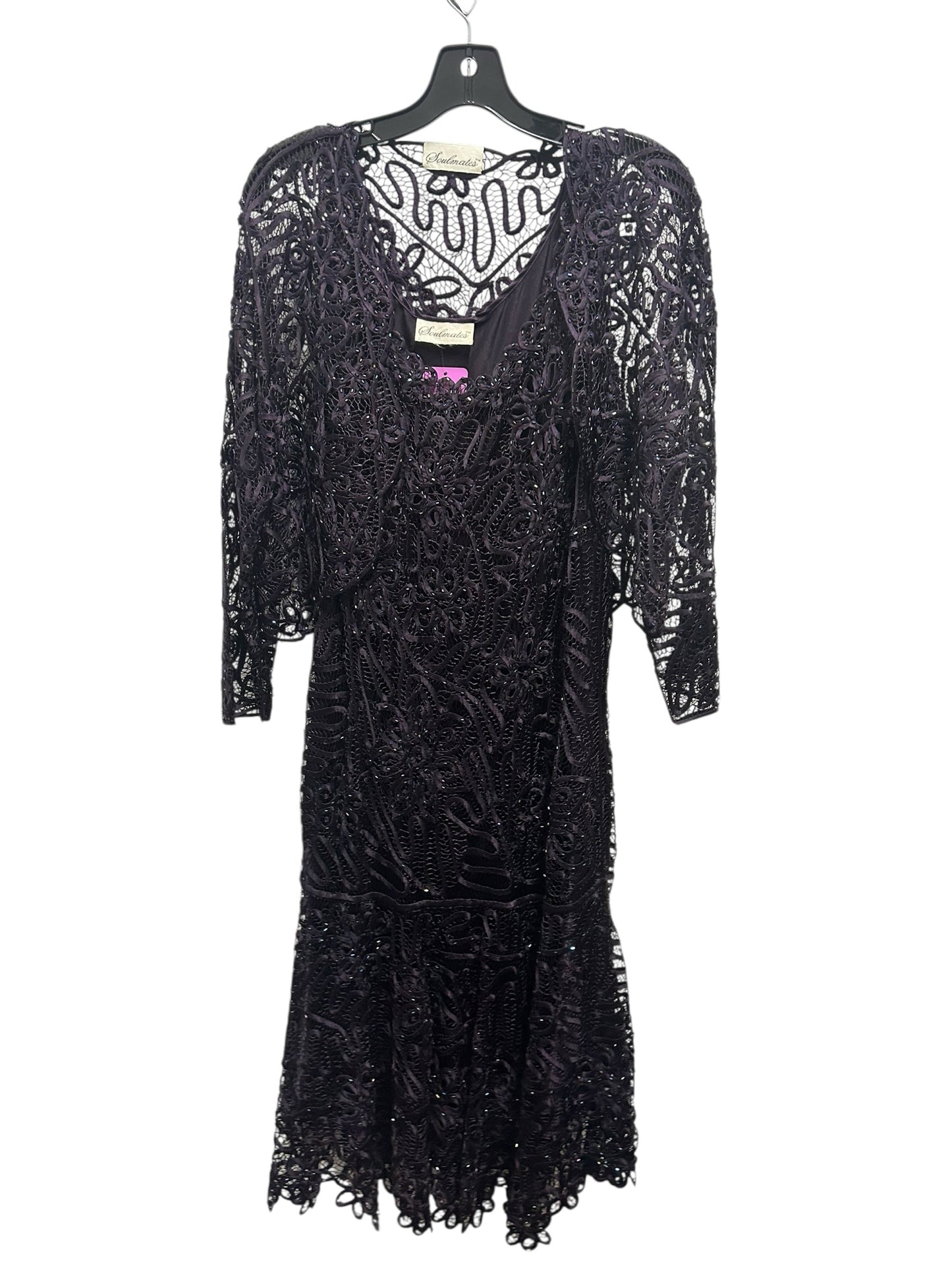 Soulmates Size Med/Lrg Purple Dress