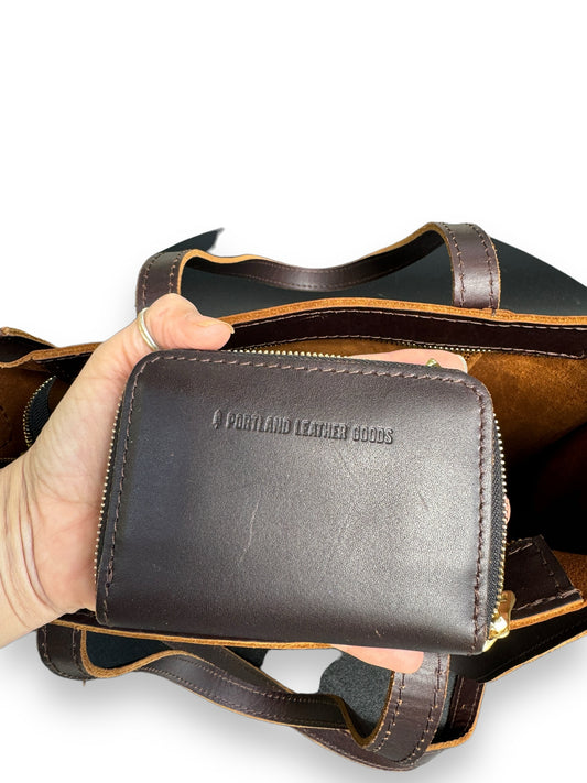 Portland Leather Brown Leather Wallet