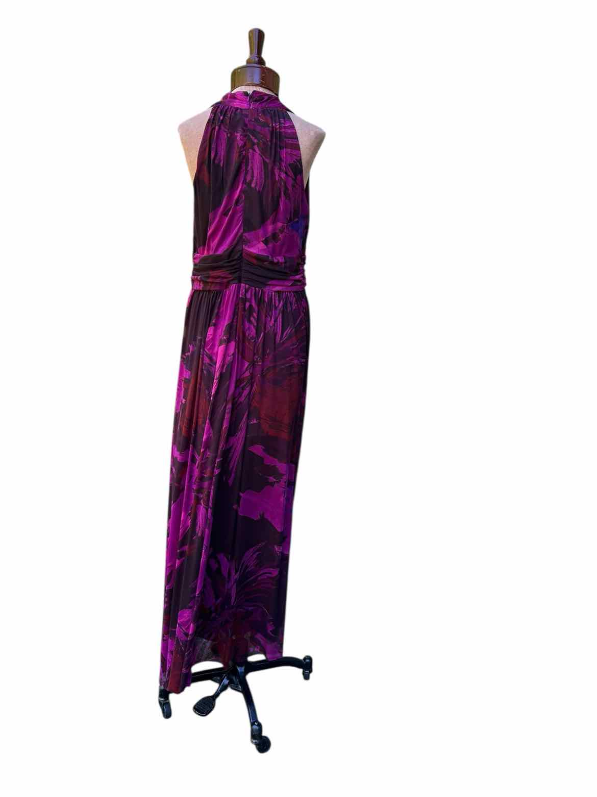 London Times Size 10 Magenta Dress