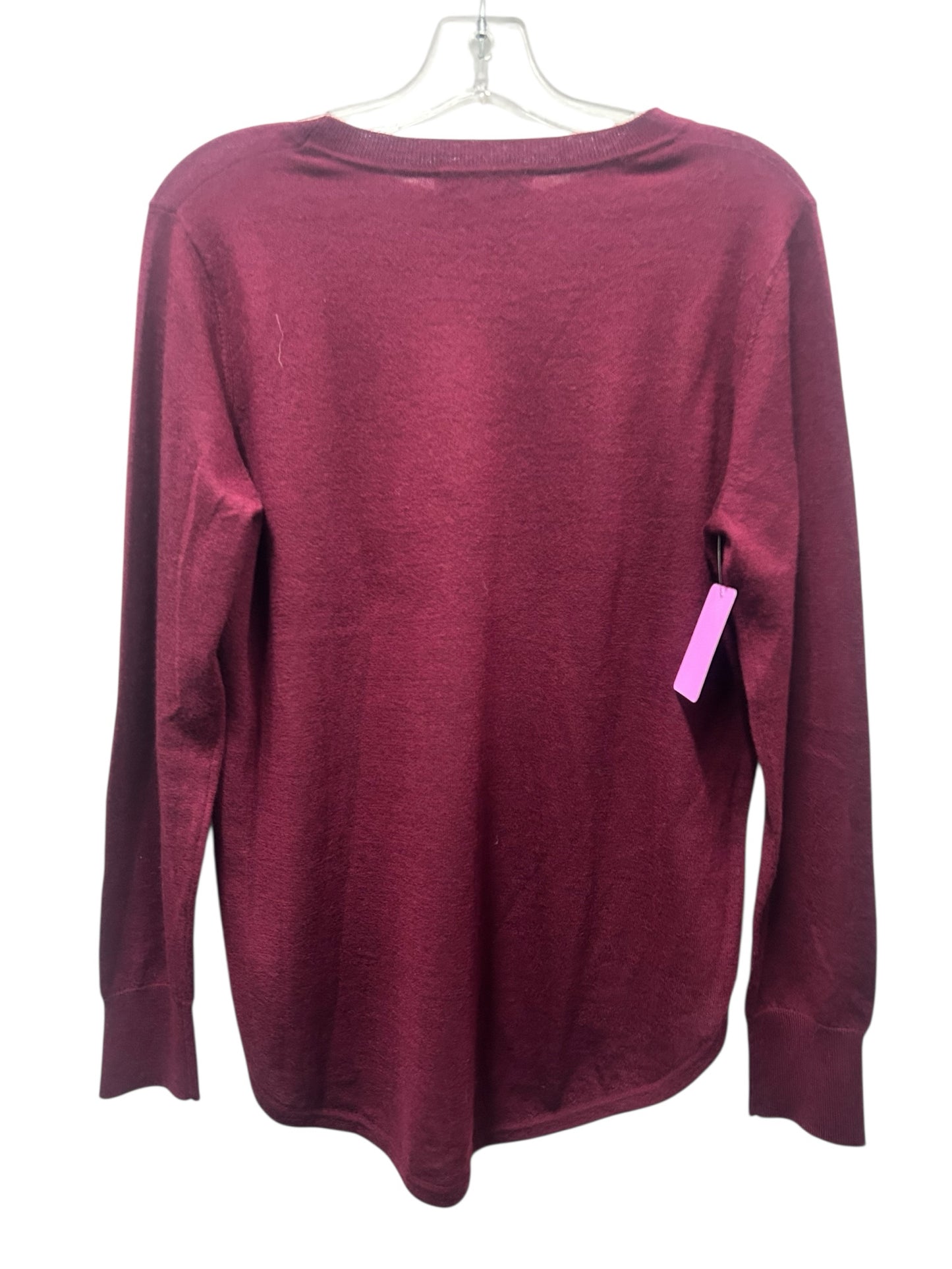 The Cashmere Project Size Medium Wine Sweater