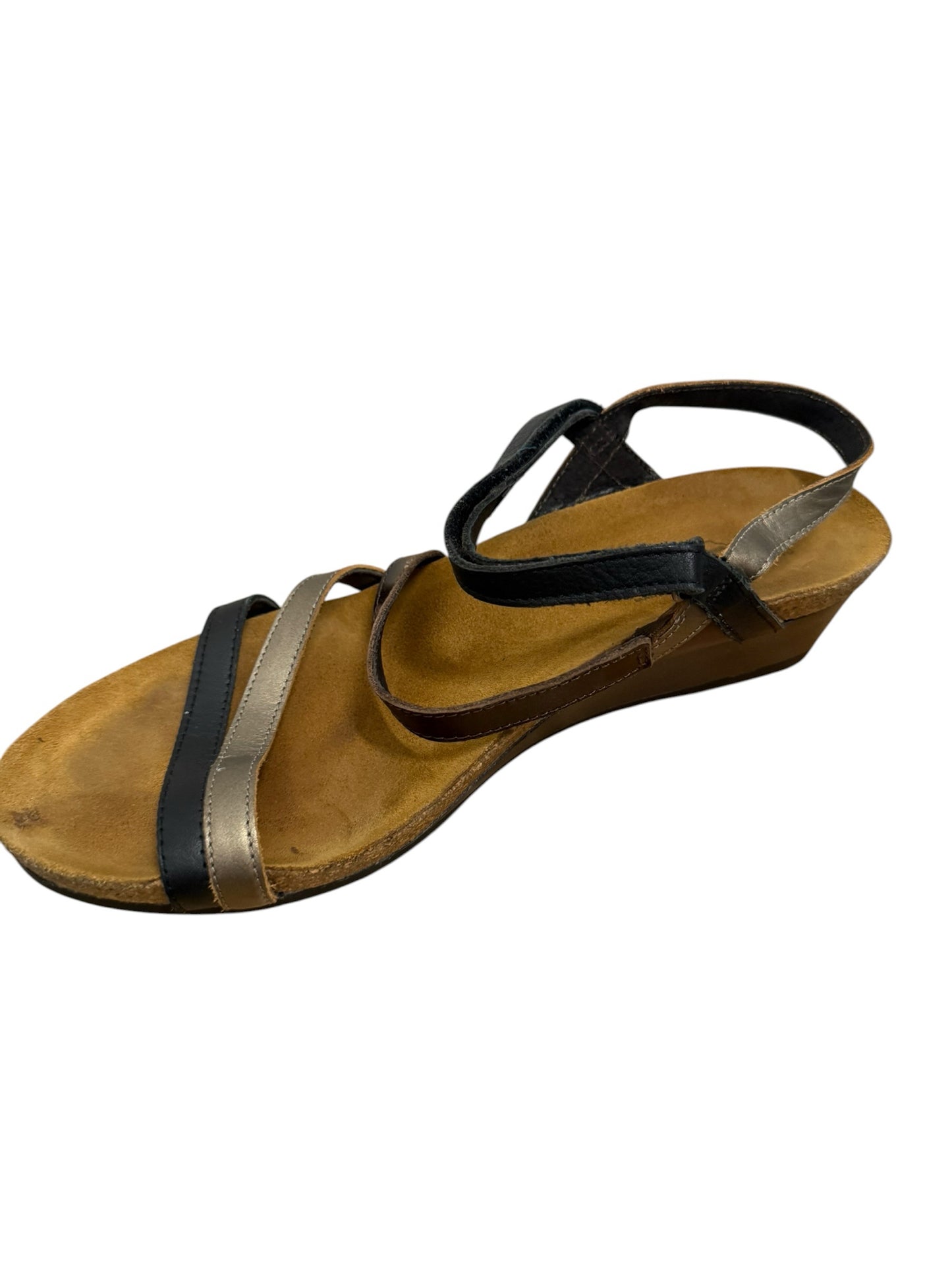 Naot Shoe Size 10 Black & Brown Sandals