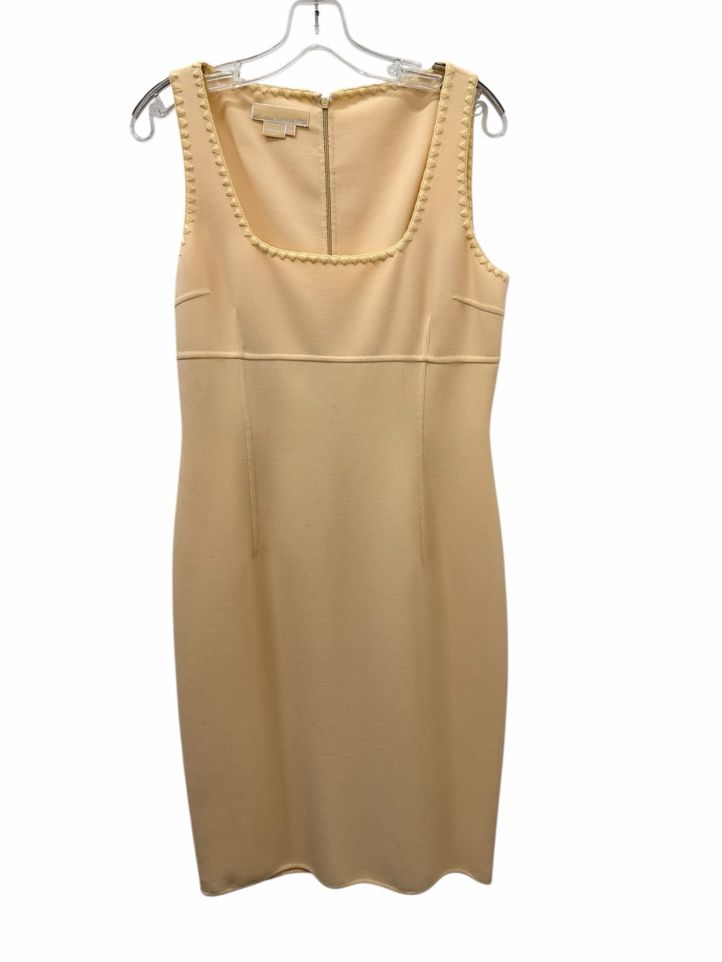 Michael Kors Size 10 Yellow Dress