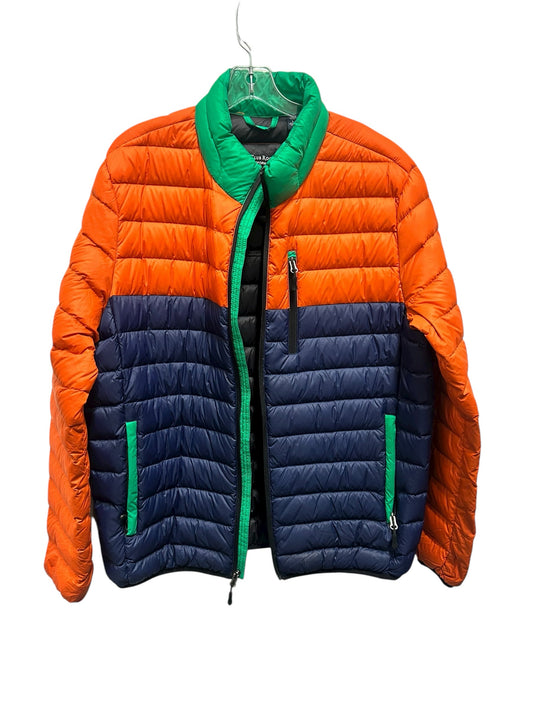 Club Room Size Large Orange & Blue Jacket