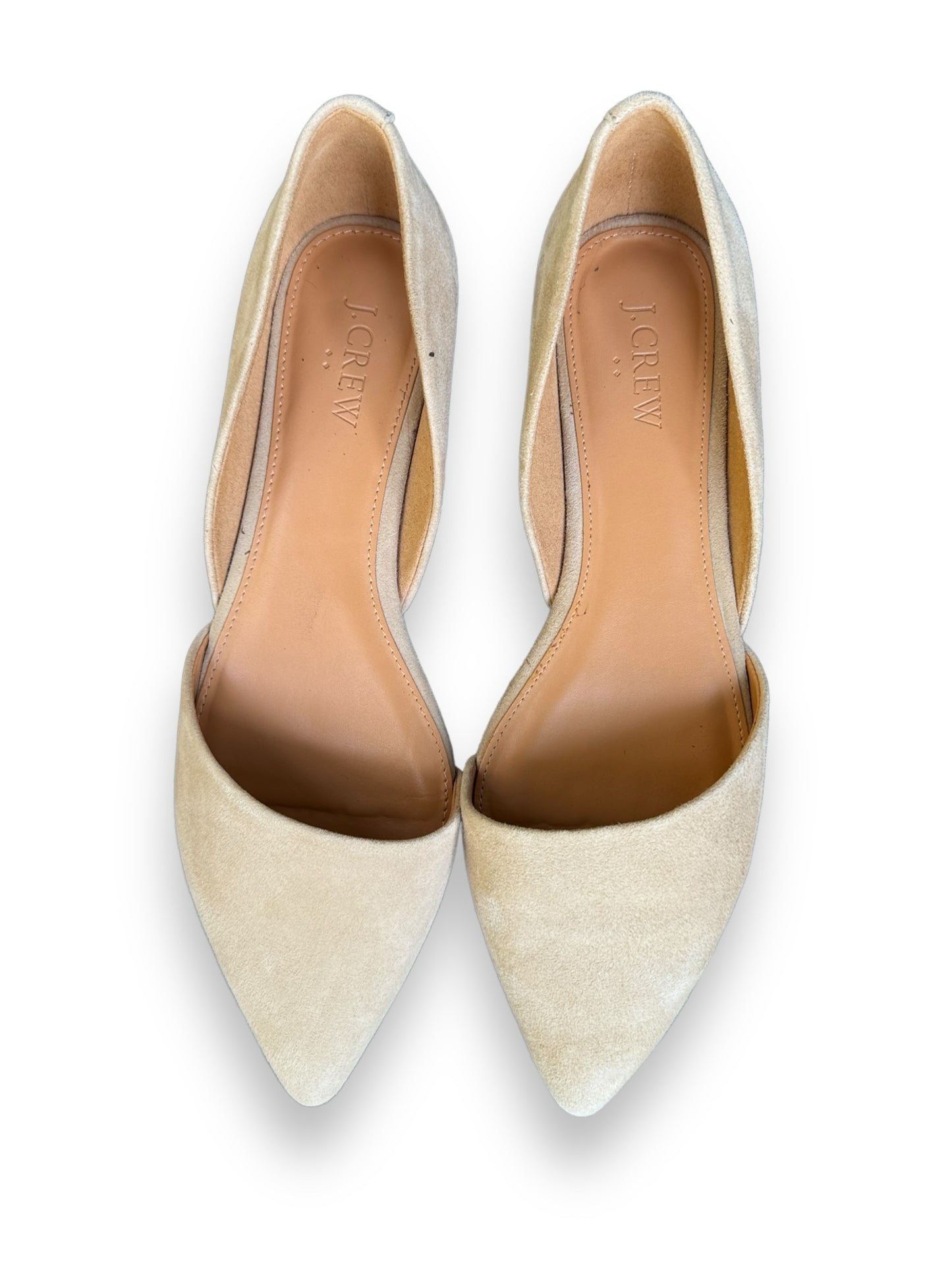 J. Crew Shoe Size 8.5 Beige Flats