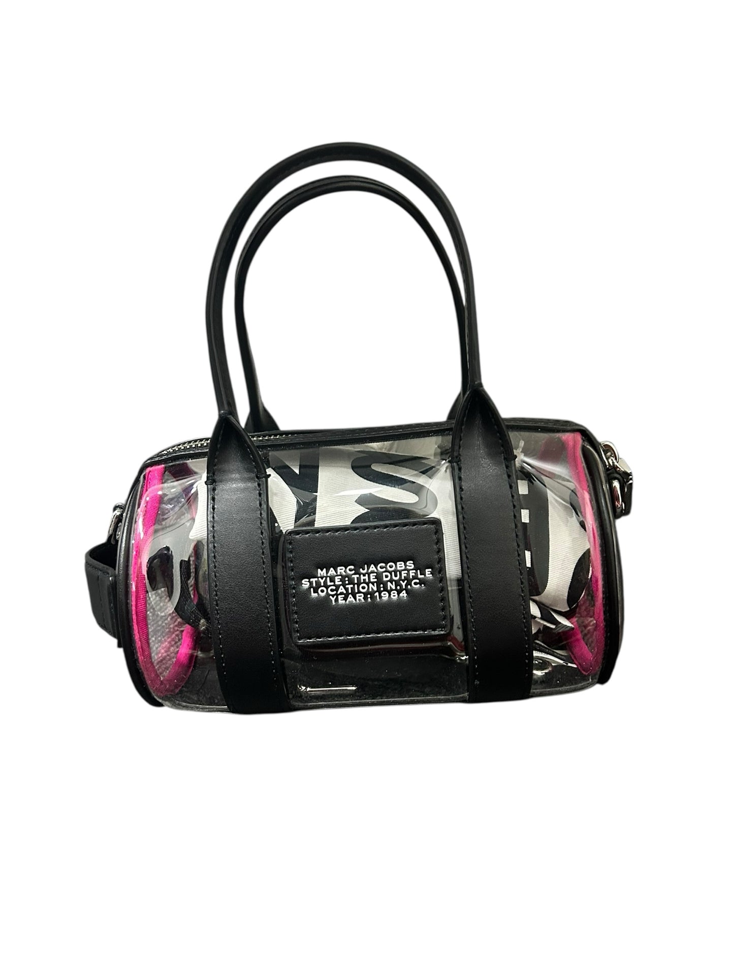 Marc Jacobs Black Clear Handbag