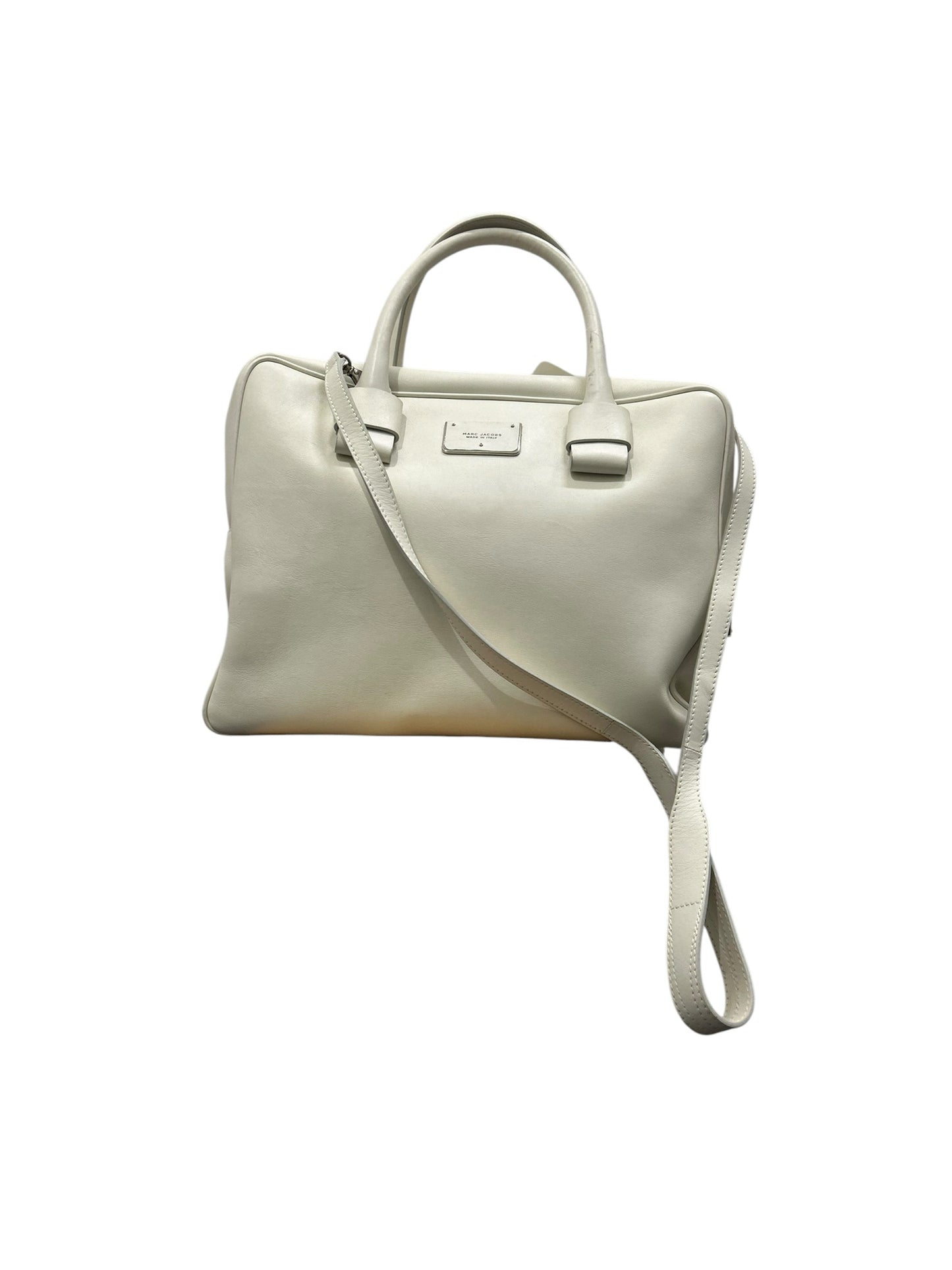 Marc Jacobs White Satchel Handbag