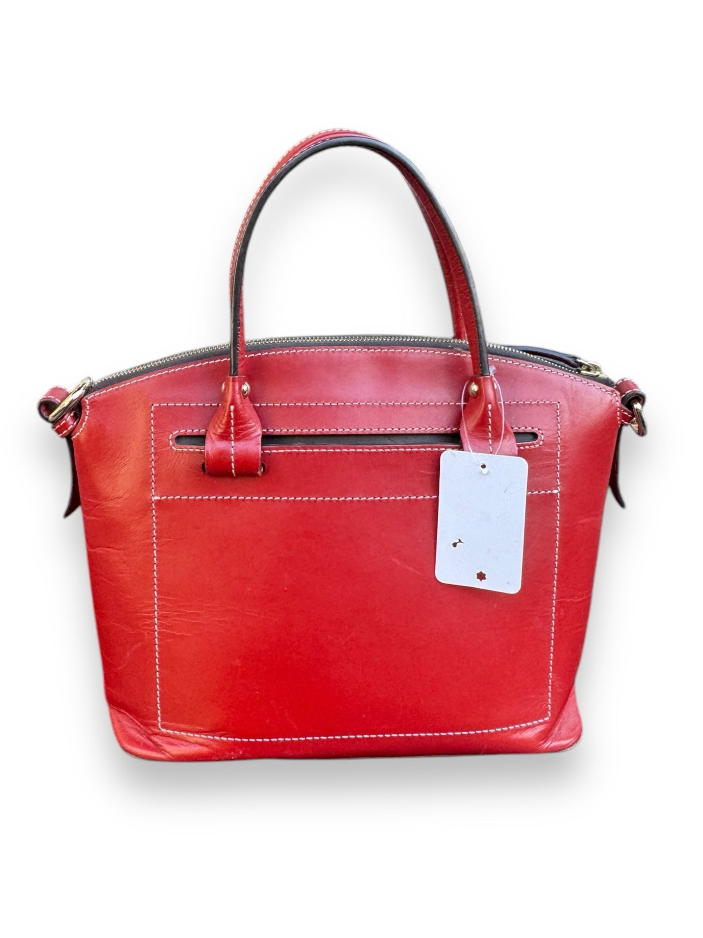 Dooney & Bourke Red Satchel Handbag