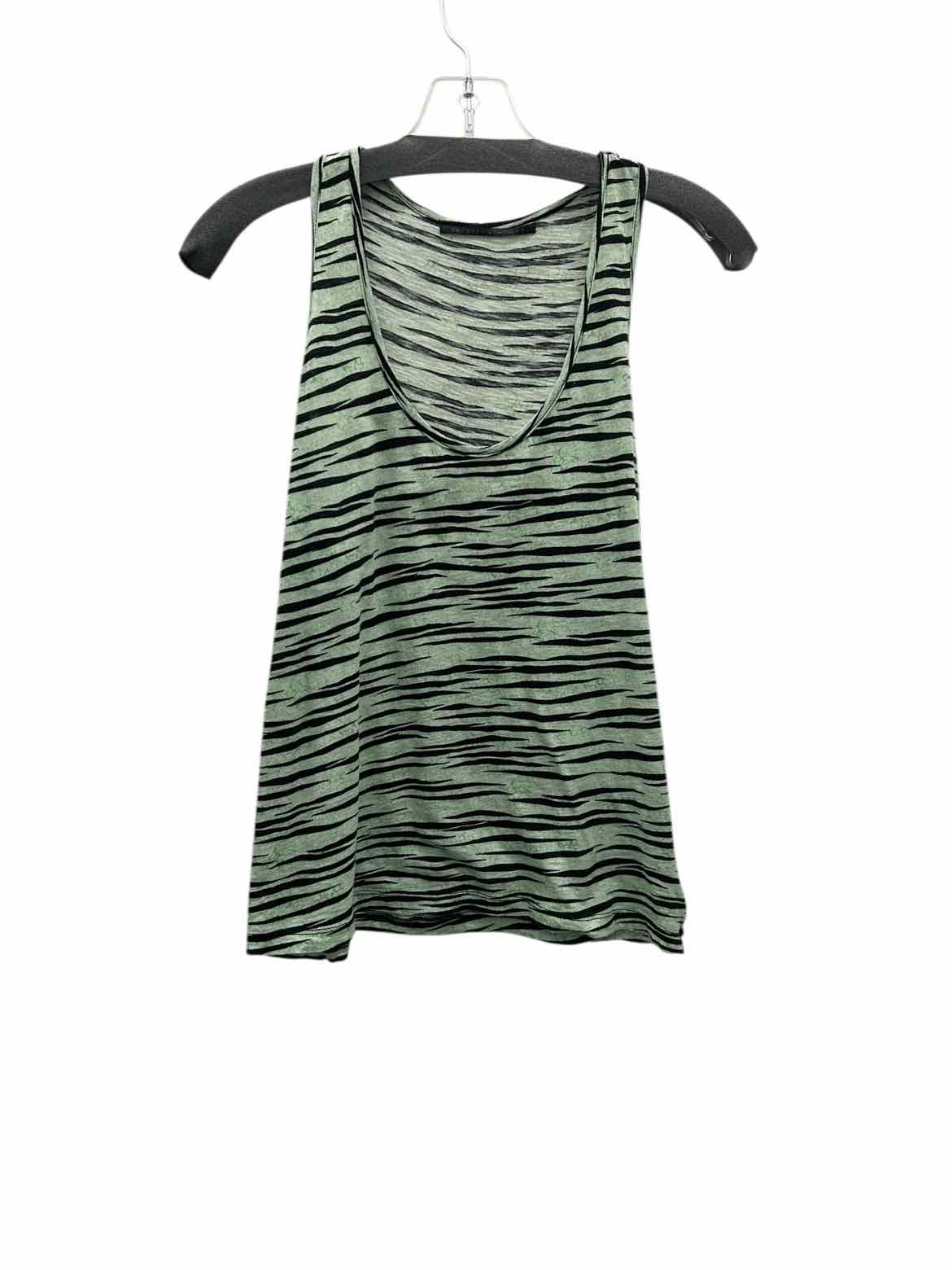 Proenza Schouler Size Small Green & Black T-shirt