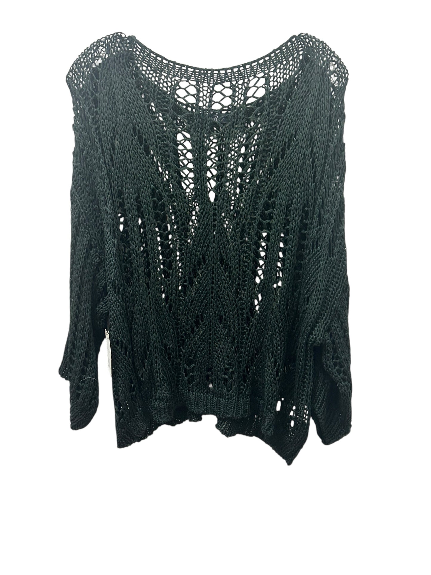 Baci Size Large Black Sweater