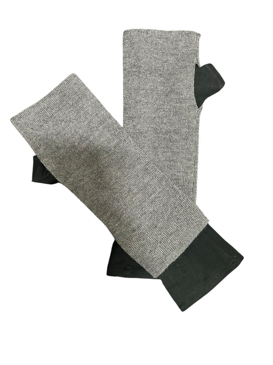 Smartwool Black & Gray Fingerless Gloves