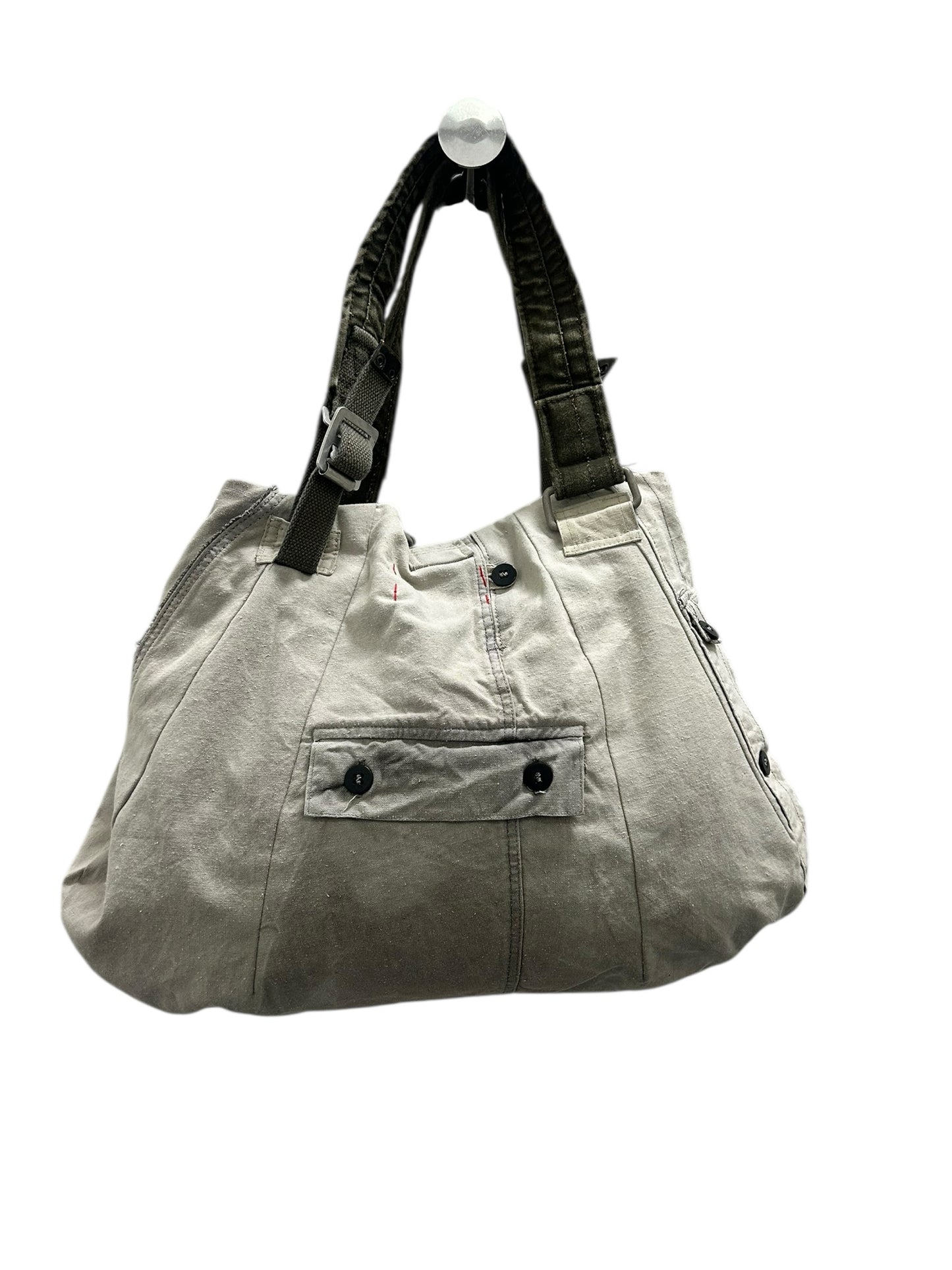 Mayer Lt gray Cotton Handbag