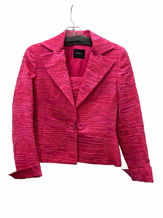 AKRIS Size 4 Pink Jacket Set