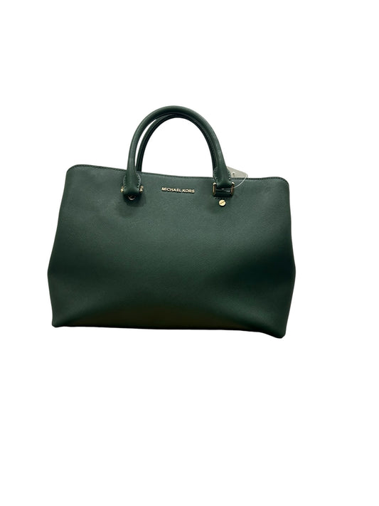 Michael Kors Green Satchel Handbag