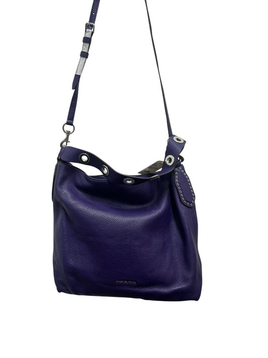Michael Kors Purple Leather Handbag