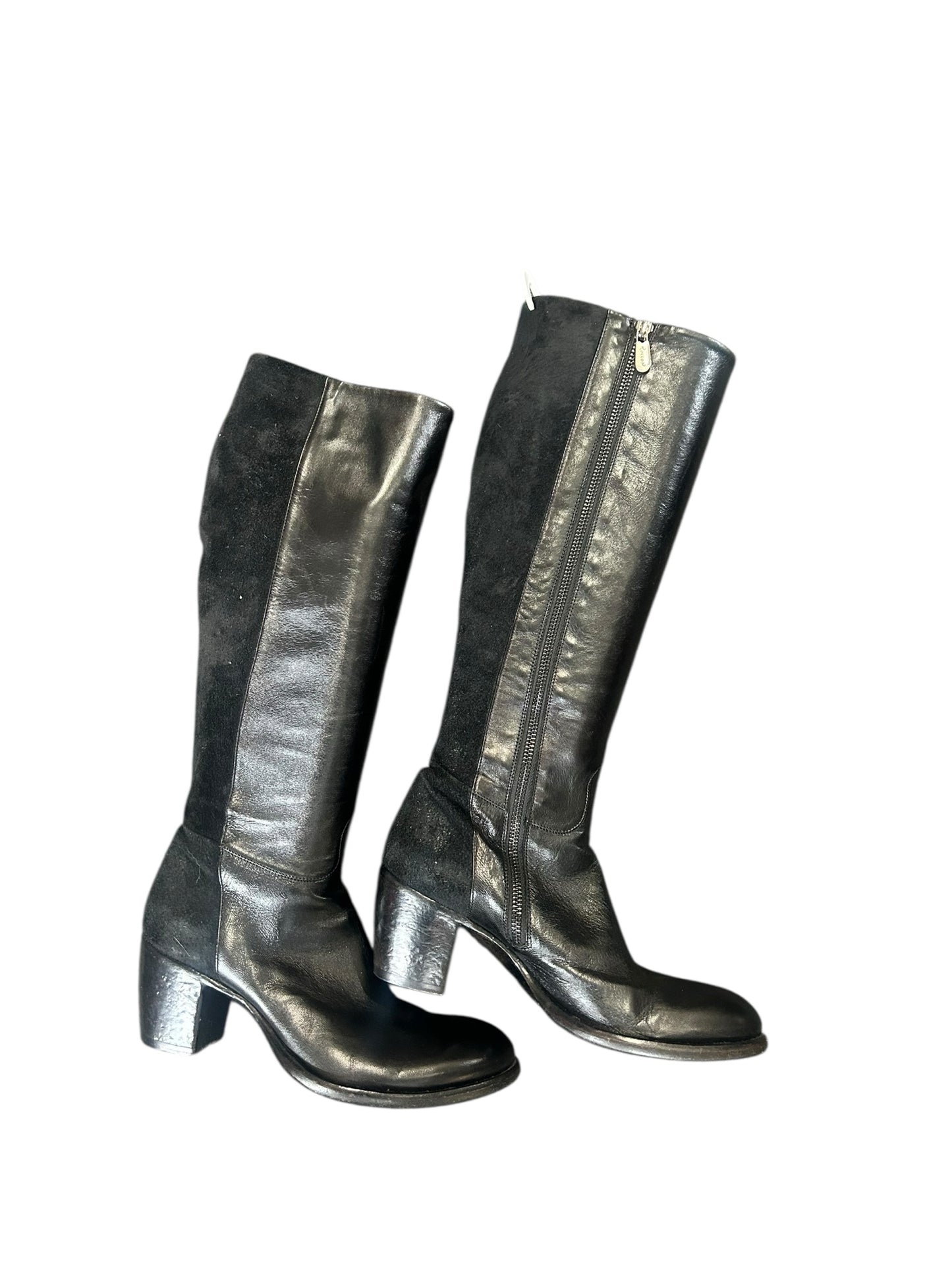 Rocco P. Shoe Size 7.5-8 Black Boots