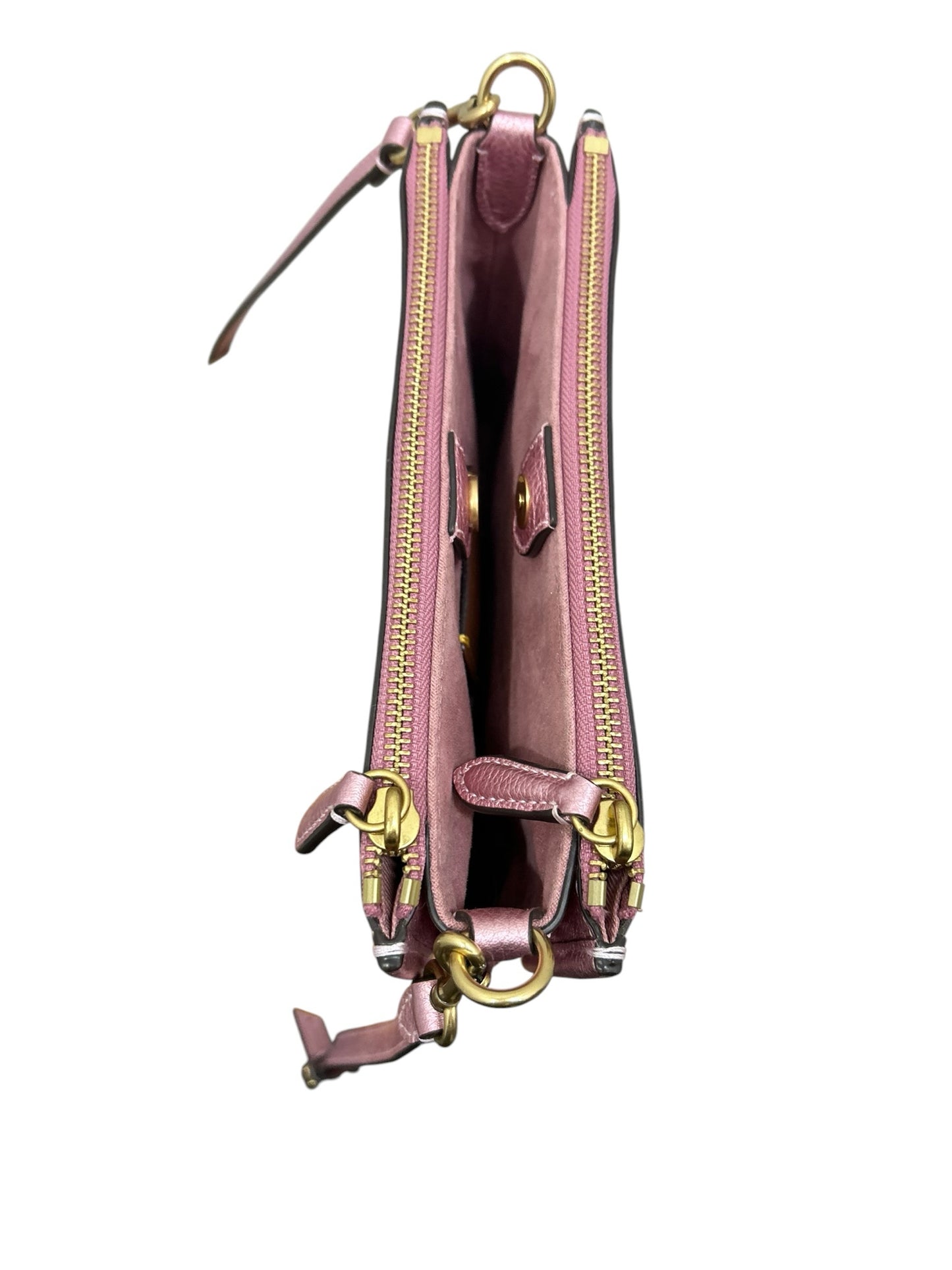 Coach Pink Metallic Handbag
