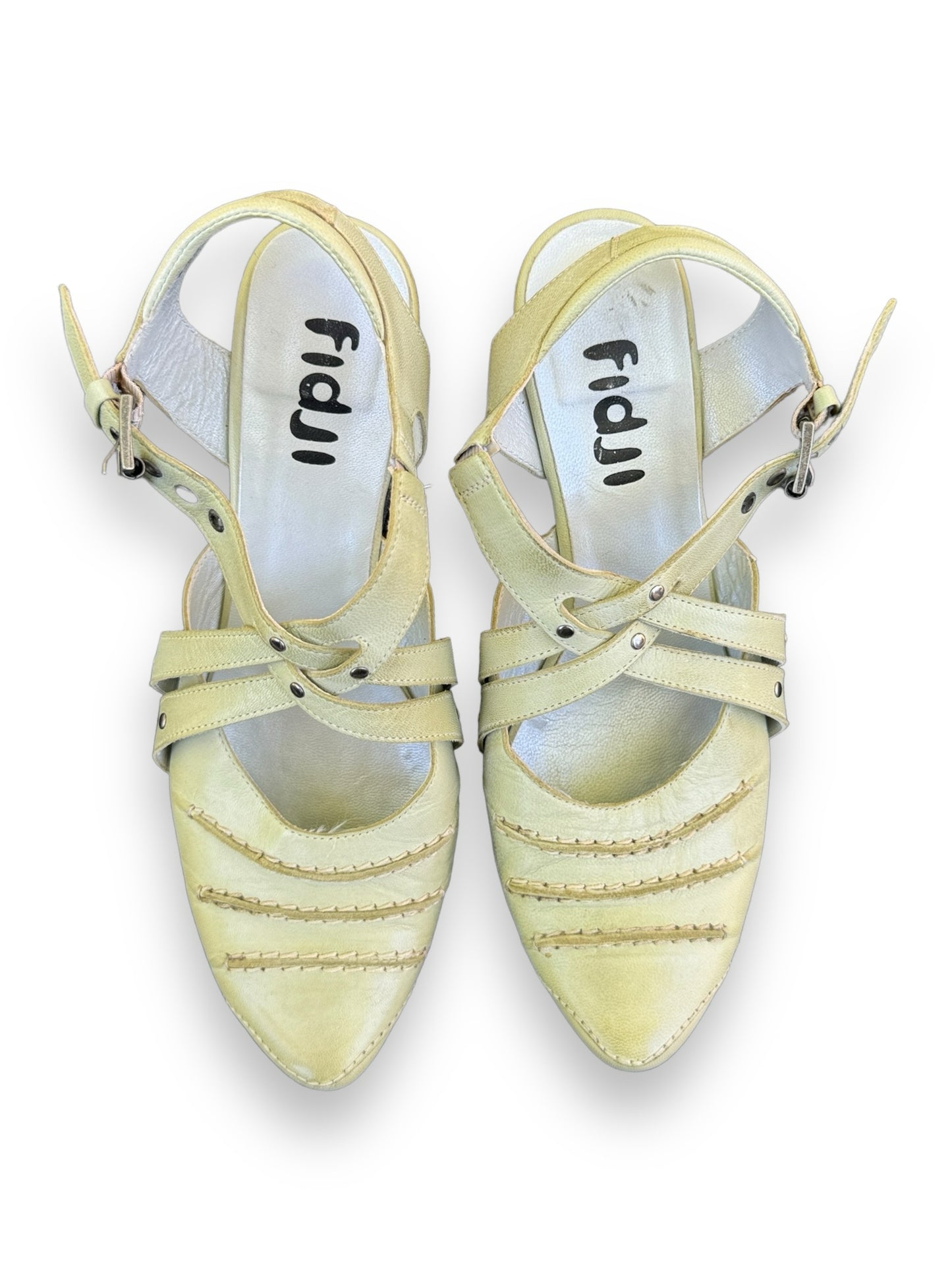 Fidji Shoe Size 9-9.5 Pale Green Shoes