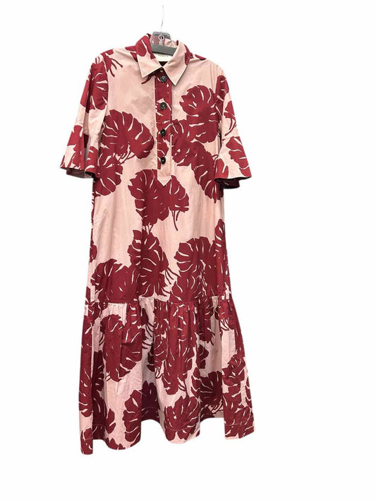 Double J Size Sml/xs Pink Print Dress