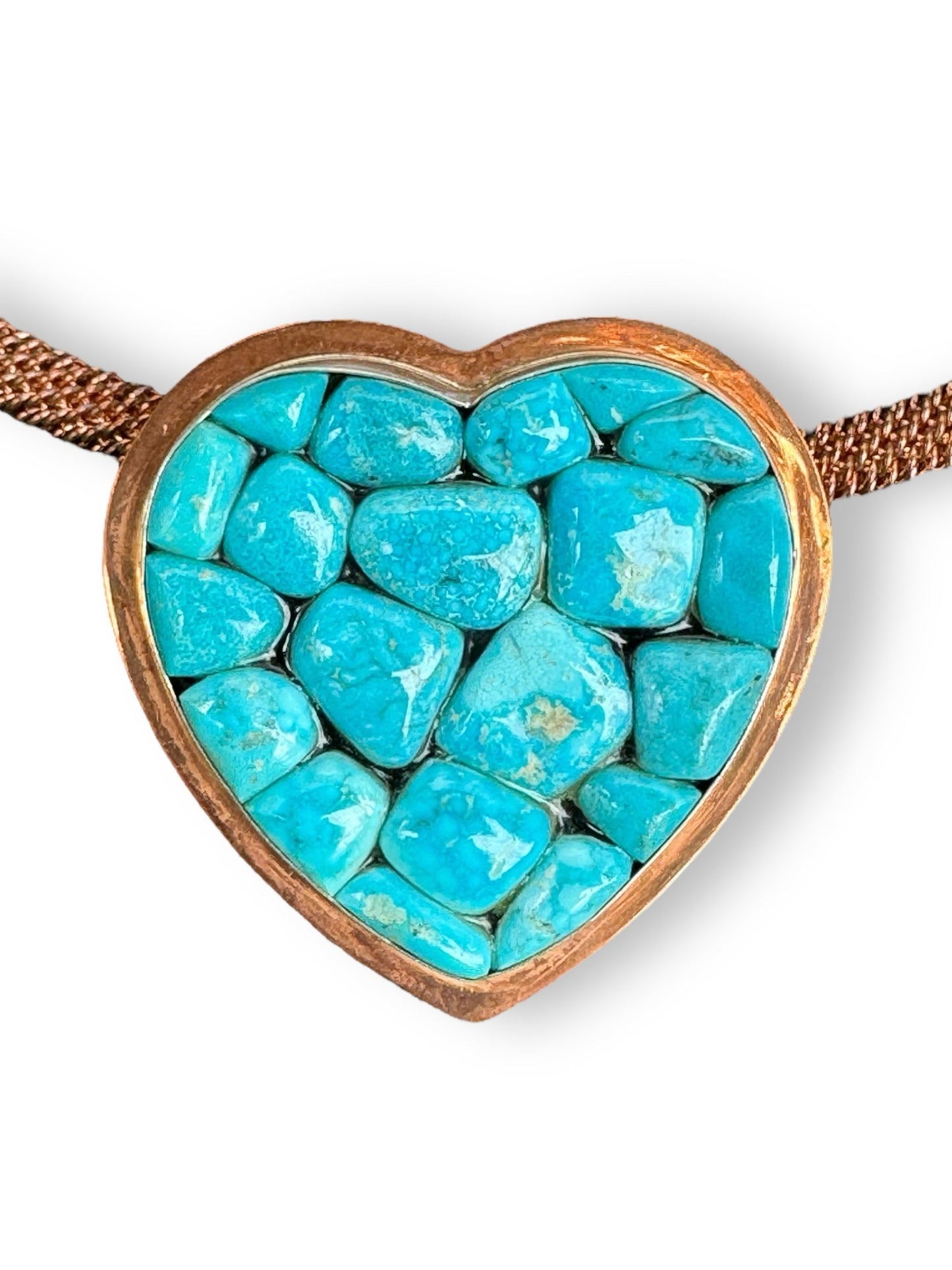 Jay King copper Heart Necklace