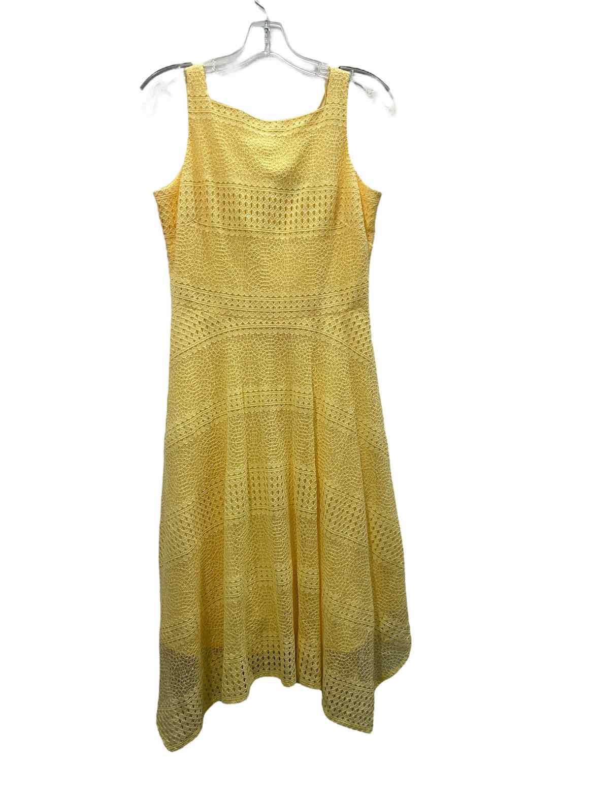 Maggy London Size 10 Yellow Dress
