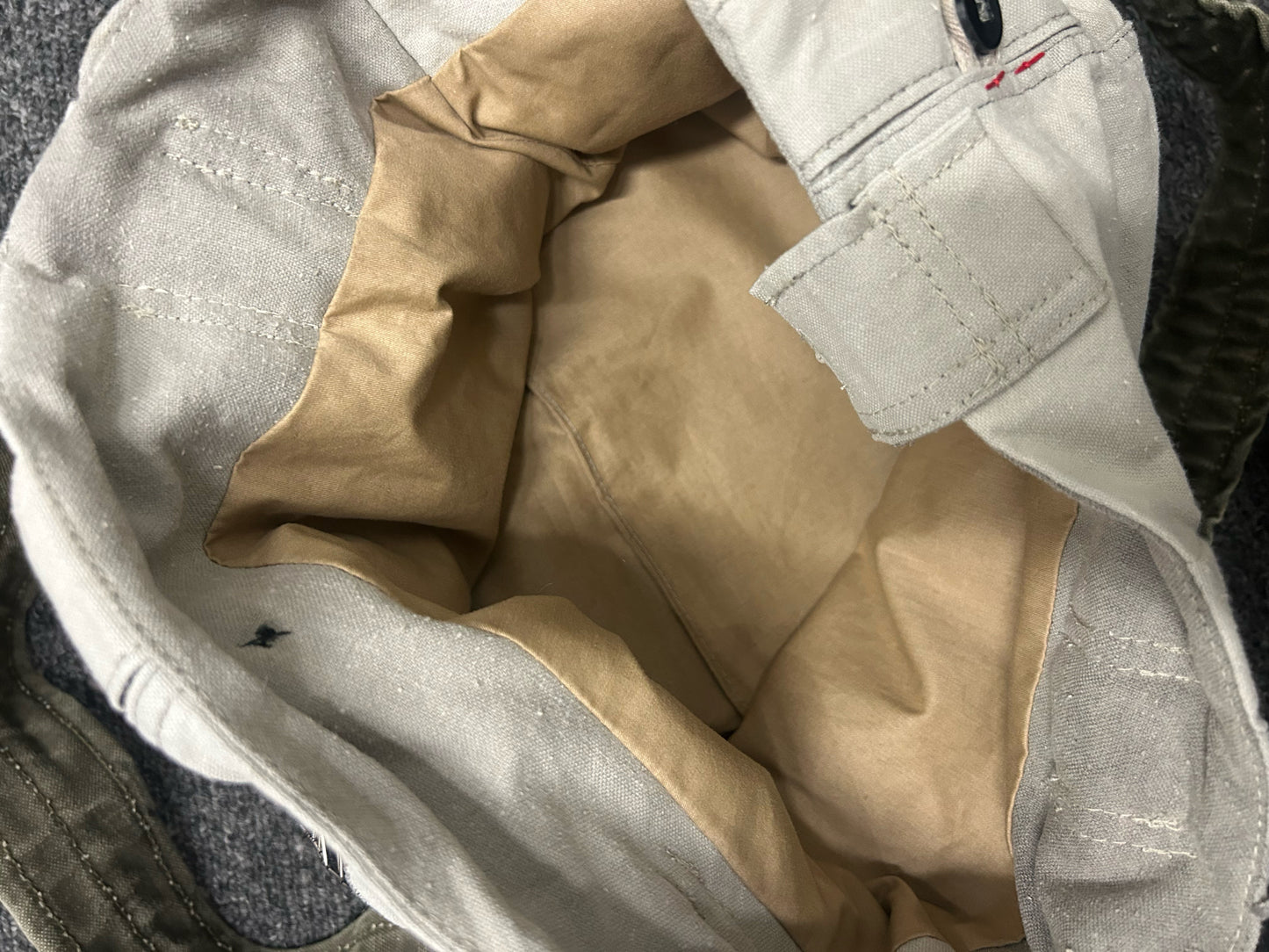 Mayer Lt gray Cotton Handbag