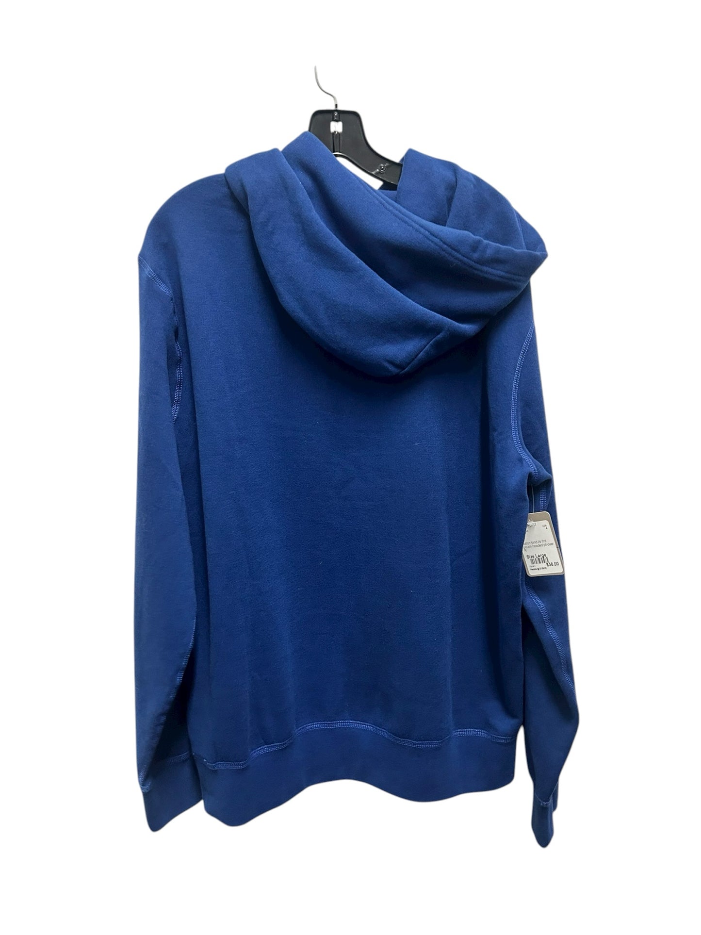 Polo Size Large Blue Sweatshirt