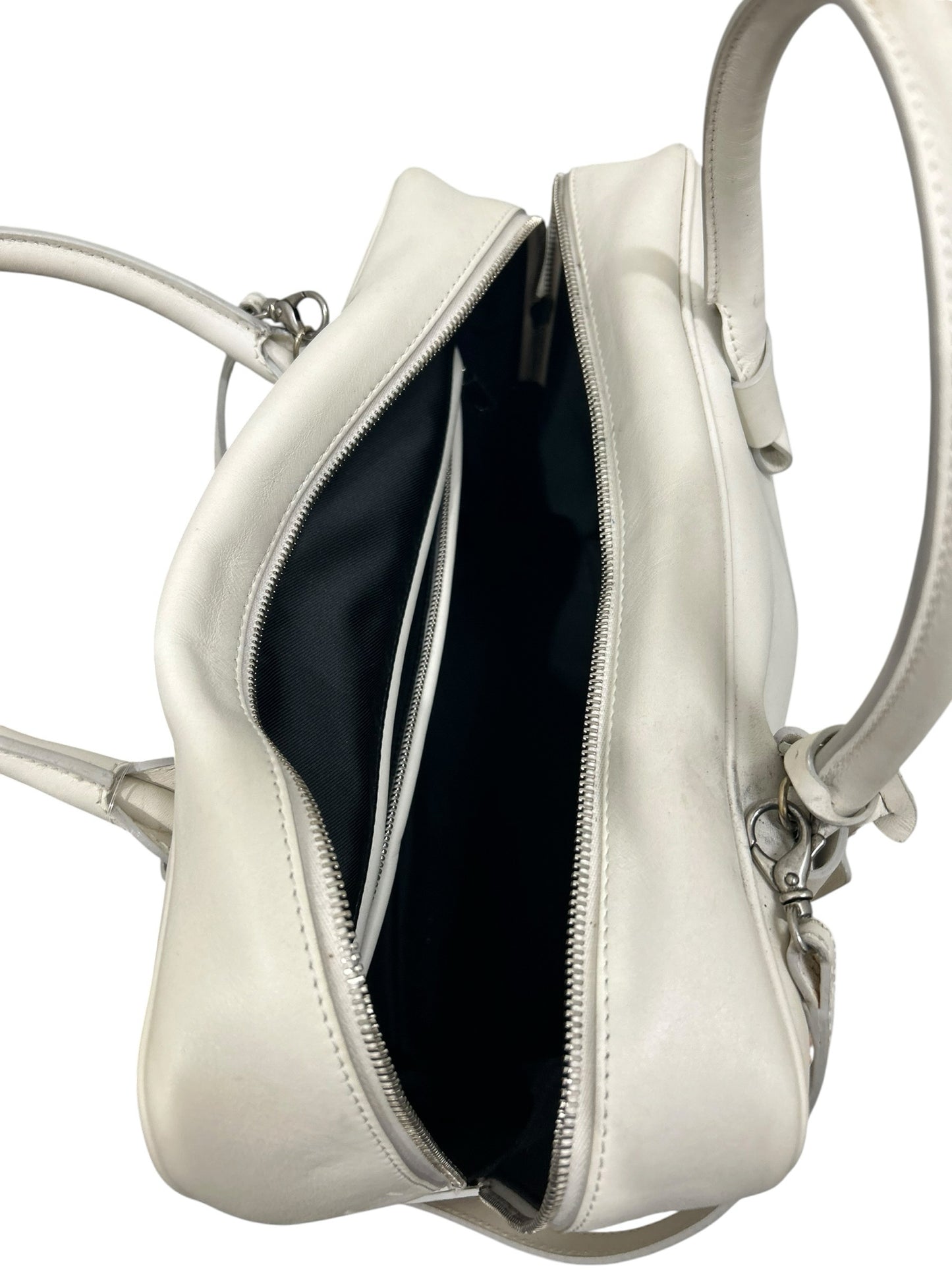 Marc Jacobs White Satchel Handbag