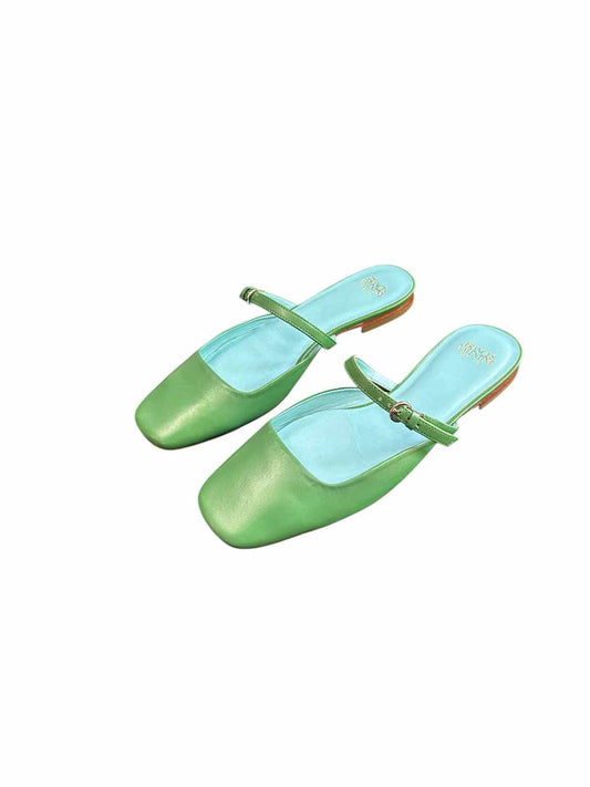 Frances Valentine Shoe Size 6 Green Flats