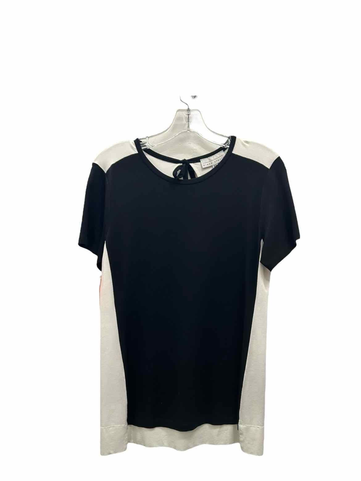 Diana Slavin Size Sml/xs Black & White T-shirt