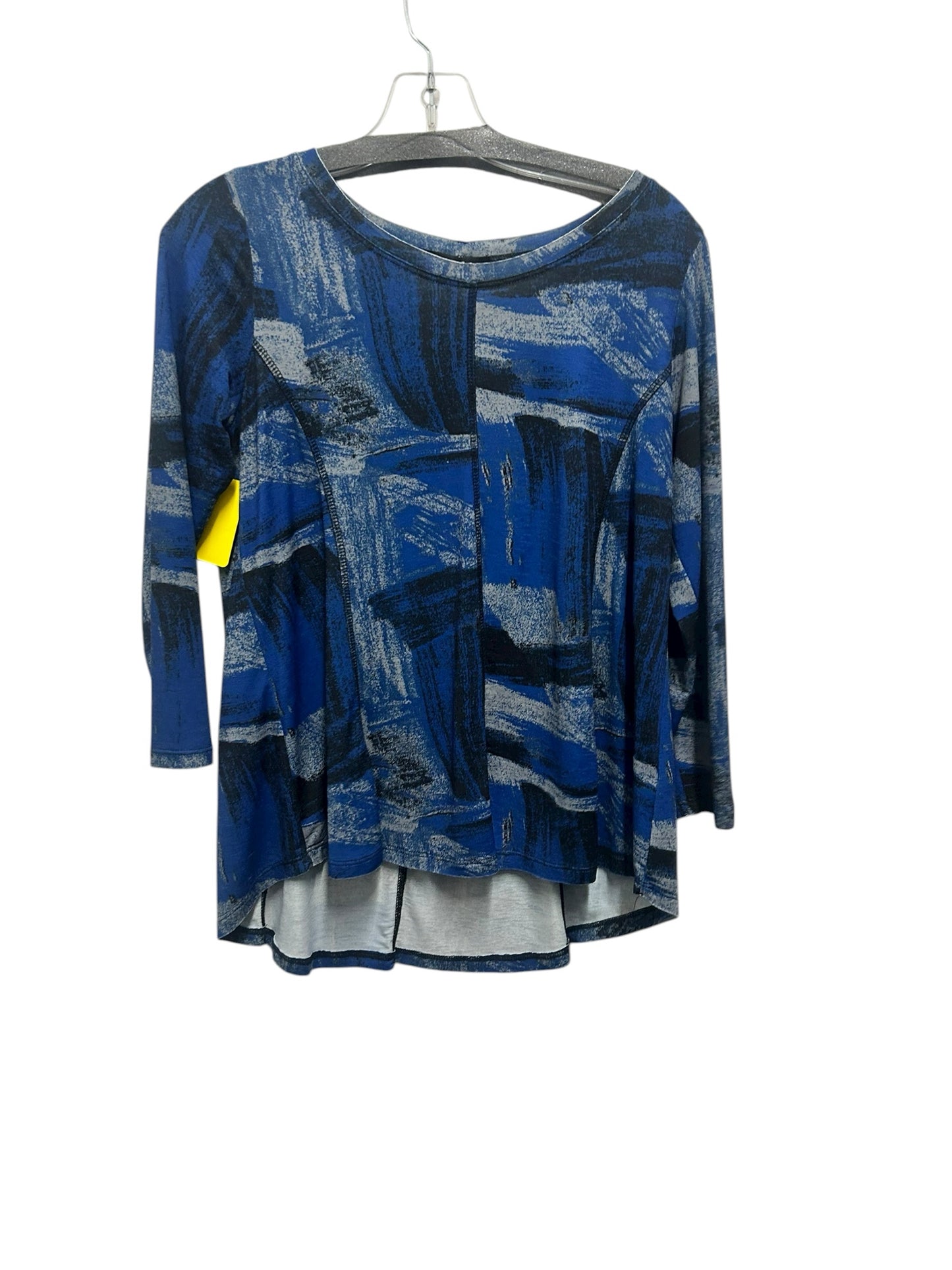 Comfy USA Size X  Small Blue Print T-shirt